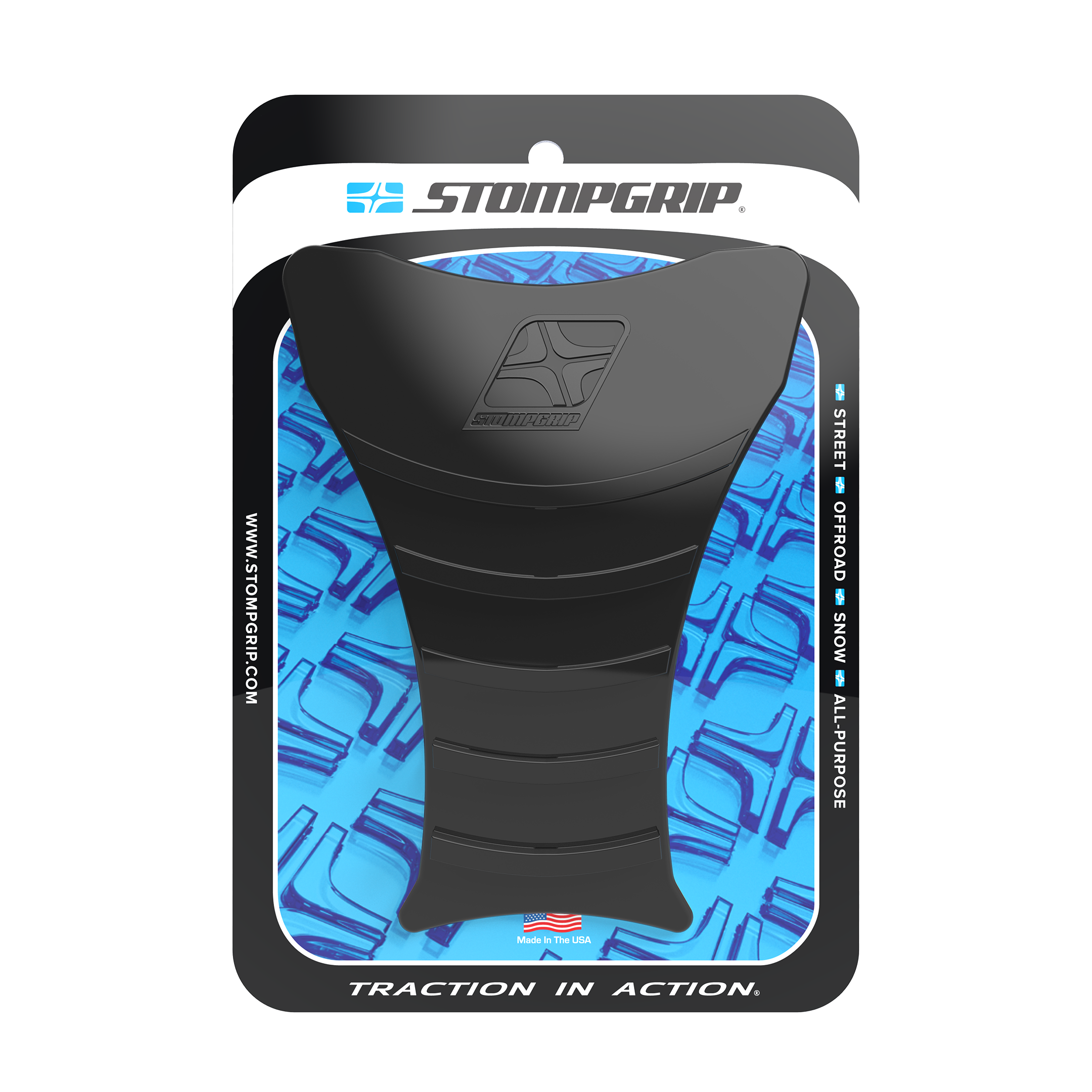 Stompgrip - Old School - Motorcycle Center Tank Pad Protector