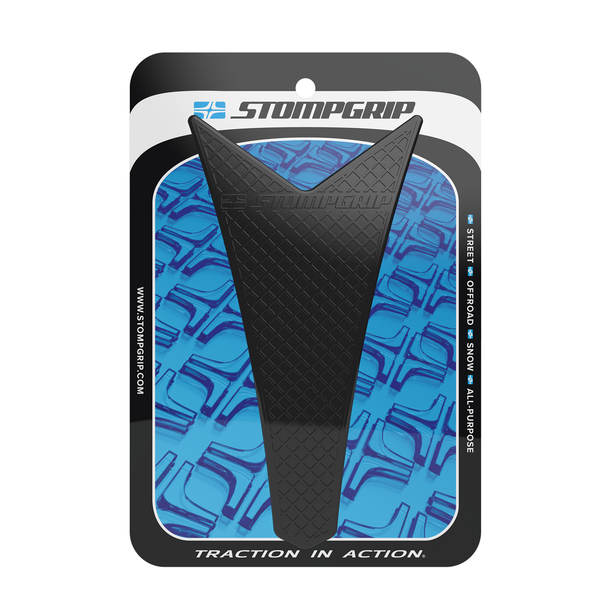 Stompgrip - Chevron - Motorcycle Center Tank Pad Protector