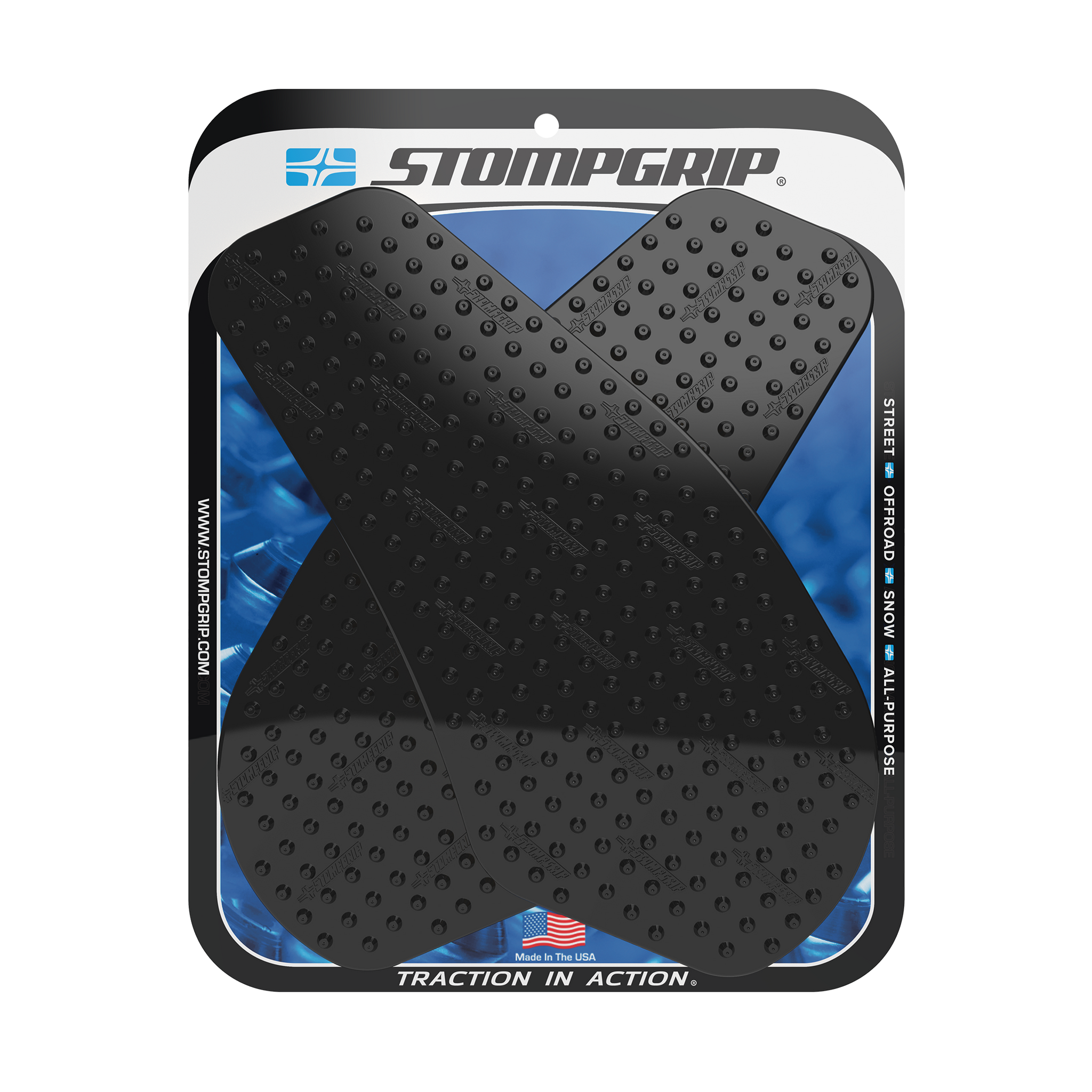 Stompgrip - Yamaha YZF-R6 03-05 Tank Grips (0004) Stompgrip - Yamaha YZF-R6 03-05 Tank Grips (0004)