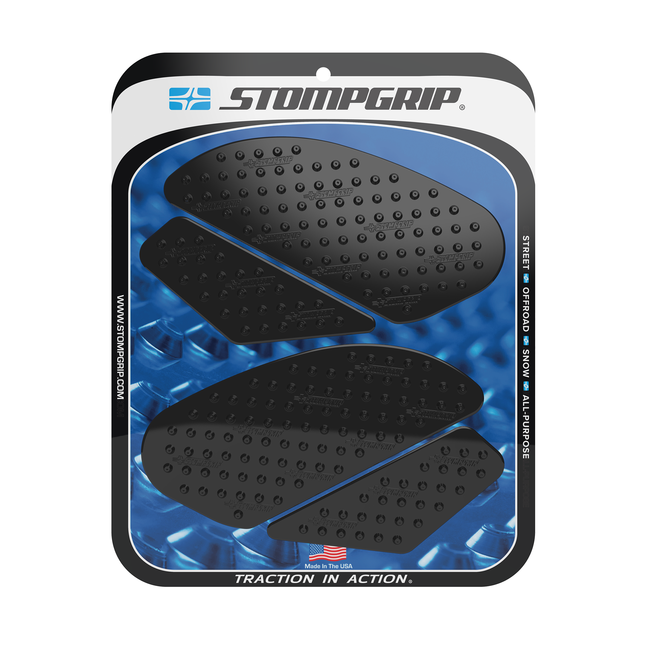 Stompgrip - Yamaha YZF-R6 06-07 Tank Grips (0005)