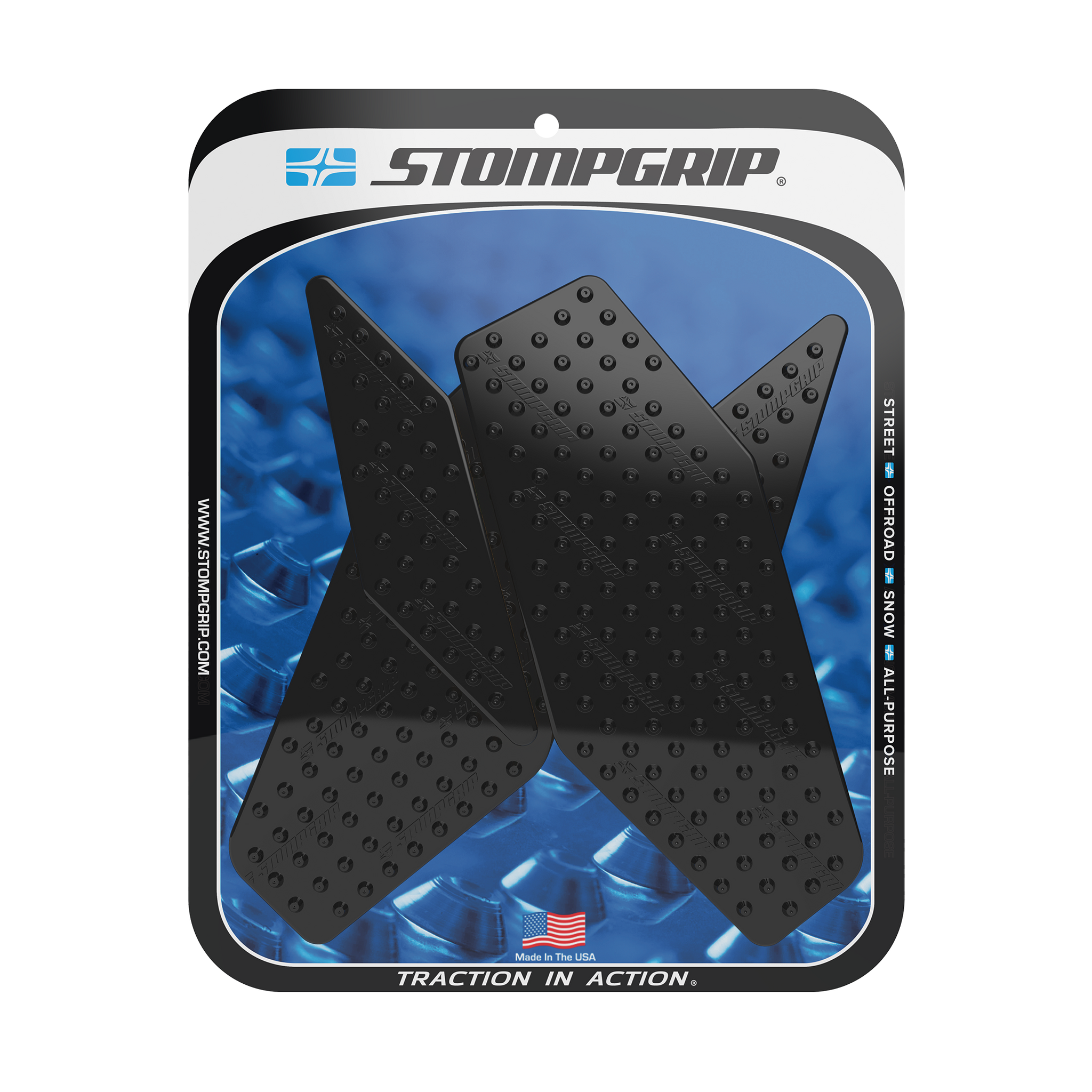 Stompgrip - Yamaha YZF-R6 08-16 Tank Grips (0010) Stompgrip - Yamaha YZF-R6 08-16 Tank Grips (0010)