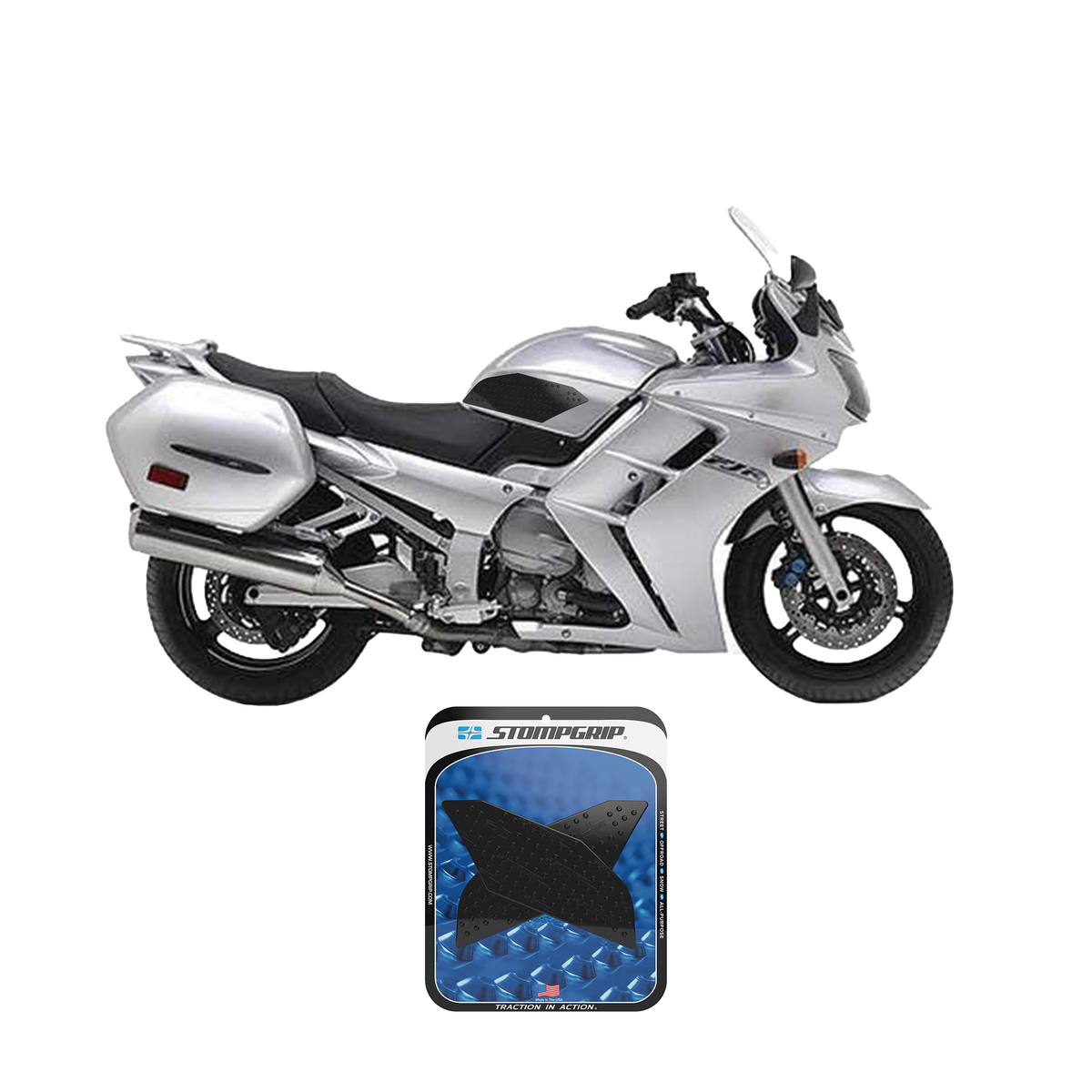 Stompgrip - Yamaha FJR1300 03-24 Tank Grips (0012)