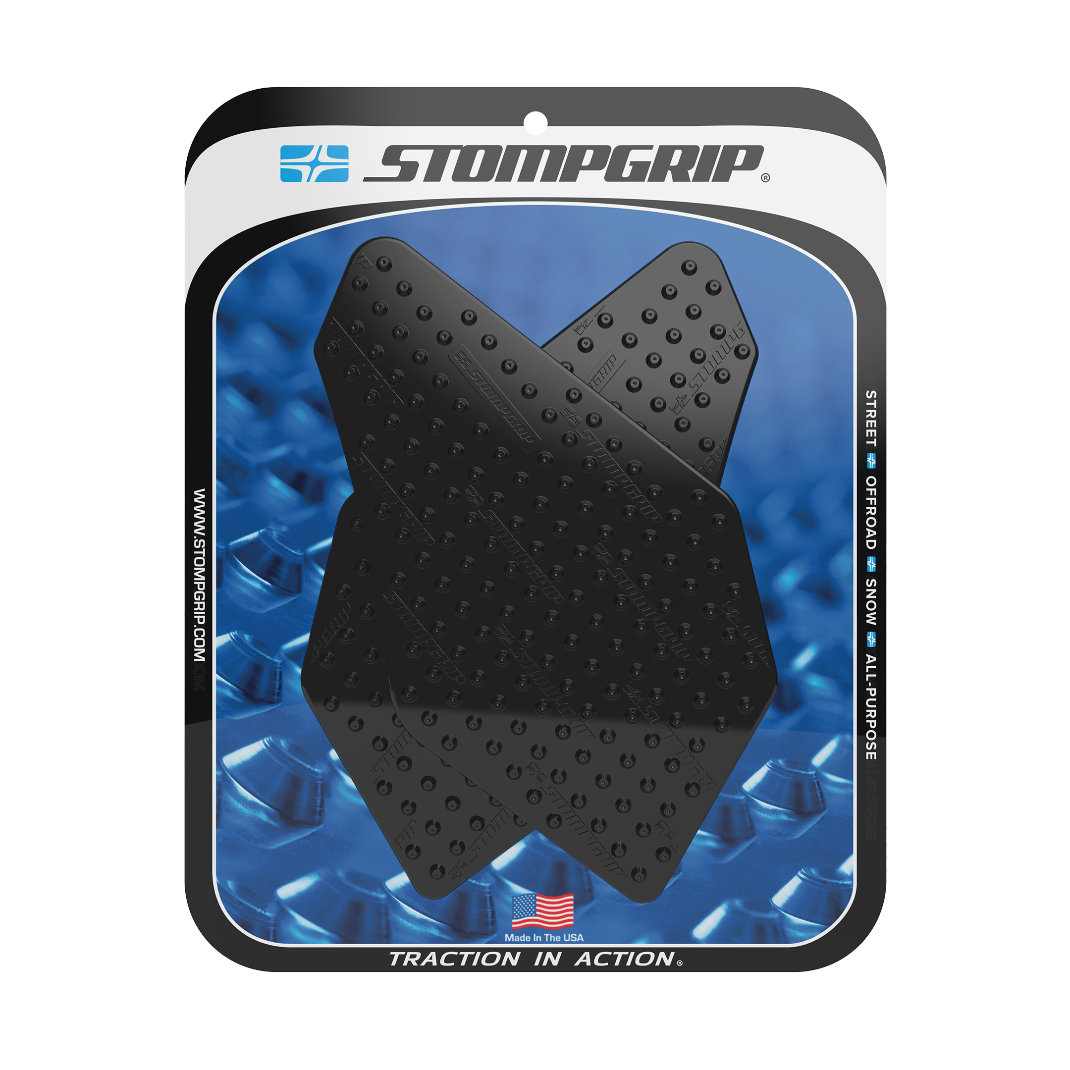 Stompgrip - Kawasaki Versys-X 300 ABS 17-25 Tank Grips (0028-1)