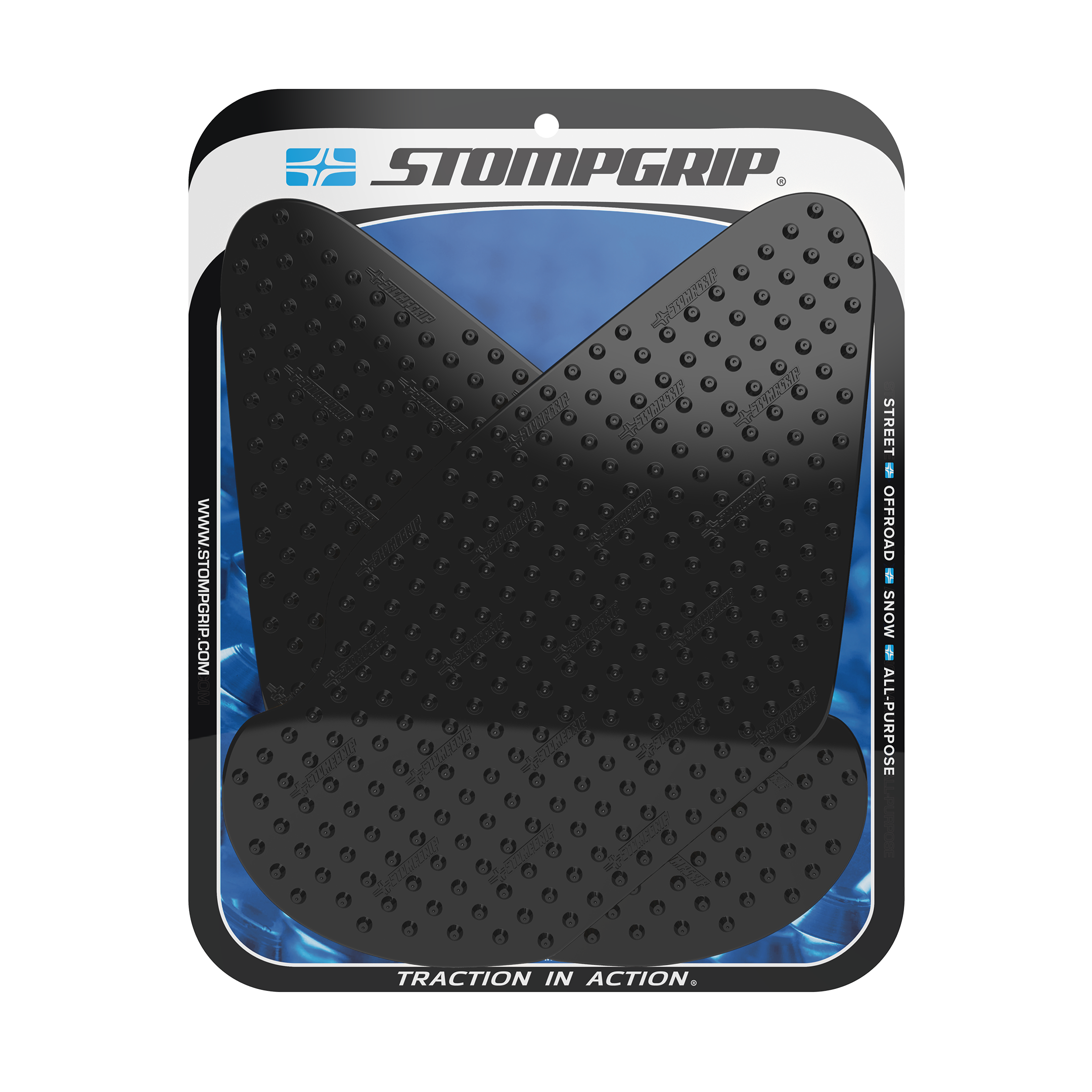 買い誠実 Stompgrip - Kawasaki ZZR 600 05-08 Tank Grips (0029-1) トップス