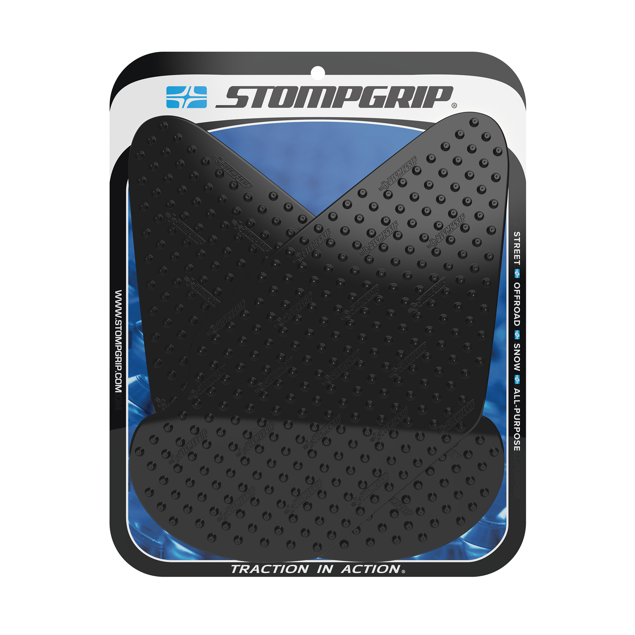 Stompgrip - Kawasaki Ninja ZX-6R 636/ZX-RR 600 03-04 Tank Grips (0029) Stompgrip - Kawasaki Ninja ZX-6R 636/ZX-RR 600 03-04 Tank Grips (0029)