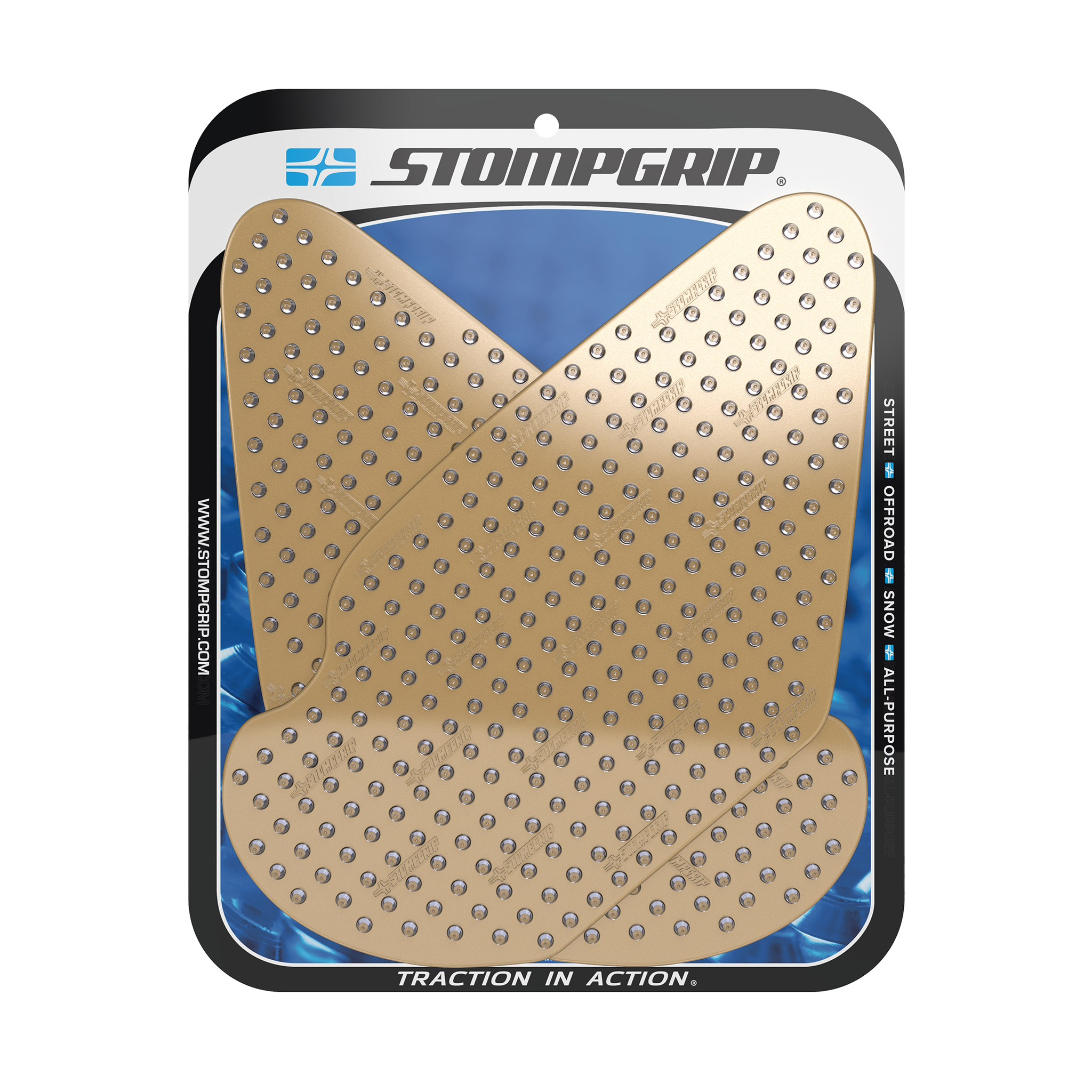 Stompgrip - Kawasaki Ninja ZX-6R 636/ZX-RR 600 03-04 Tank Grips (0029) Stompgrip - Kawasaki Ninja ZX-6R 636/ZX-RR 600 03-04 Tank Grips (0029)