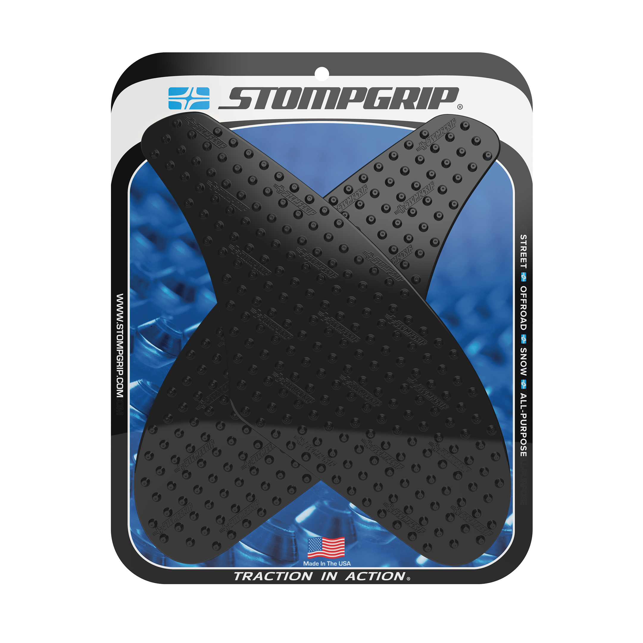 Stompgrip - Kawasaki Ninja ZX-10R 04-07 Tank Grips (0030)