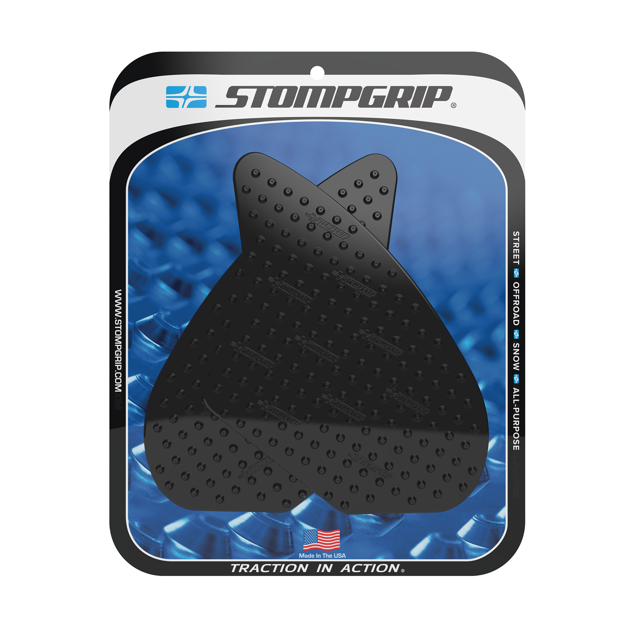Stompgrip - Kawasaki Ninja ZX-6R 636/ZX-RR 600 05-06 Tank Grips (0031) Stompgrip - Kawasaki Ninja ZX-6R 636/ZX-RR 600 05-06 Tank Grips (0031)
