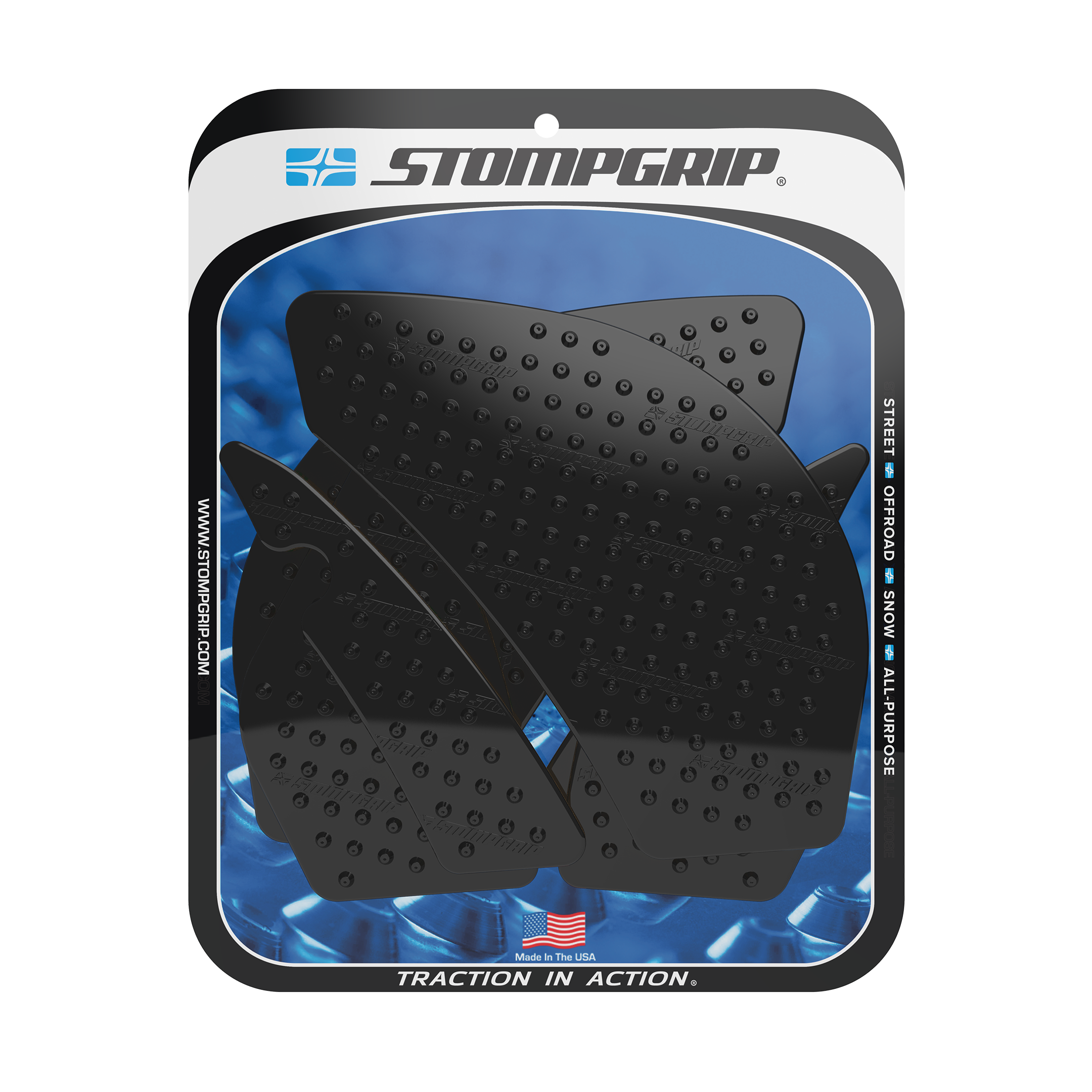 Stompgrip - Kawasaki Ninja ZX-10R 08-10 Tank Grips (0034) Stompgrip - Kawasaki Ninja ZX-10R 08-10 Tank Grips (0034)