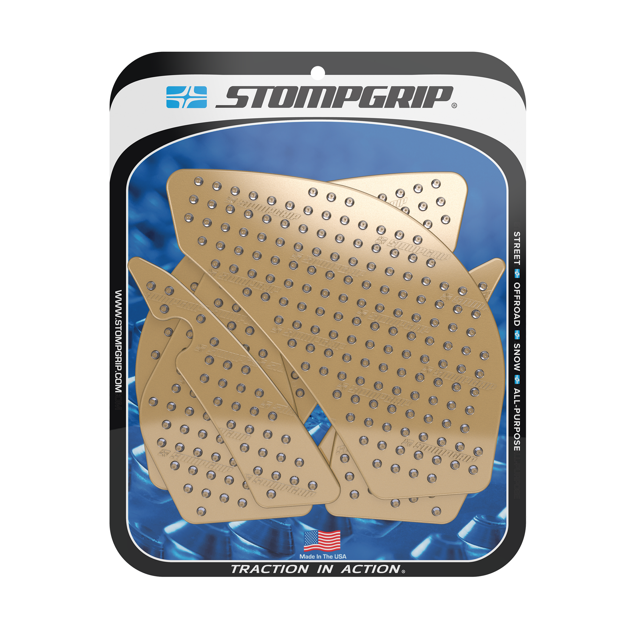 Stompgrip - Kawasaki Ninja ZX-10R 08-10 Tank Grips (0034) Stompgrip - Kawasaki Ninja ZX-10R 08-10 Tank Grips (0034)