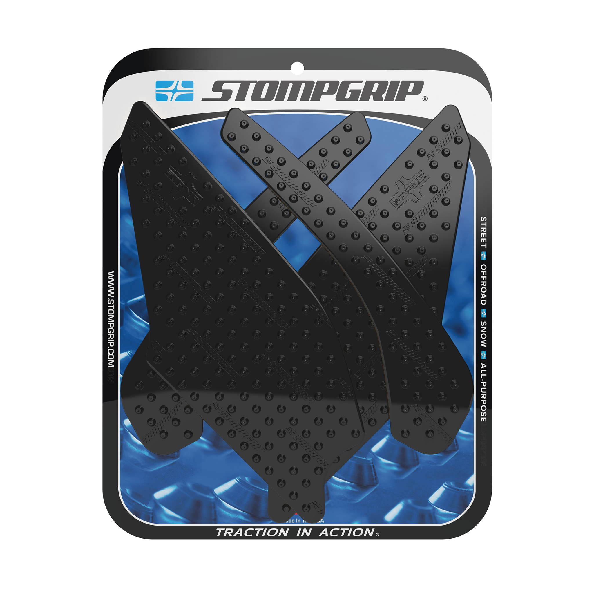 Stompgrip - Kawasaki Ninja 250R 08-12 Tank Grips (0036) Stompgrip - Kawasaki Ninja 250R 08-12 Tank Grips (0036)