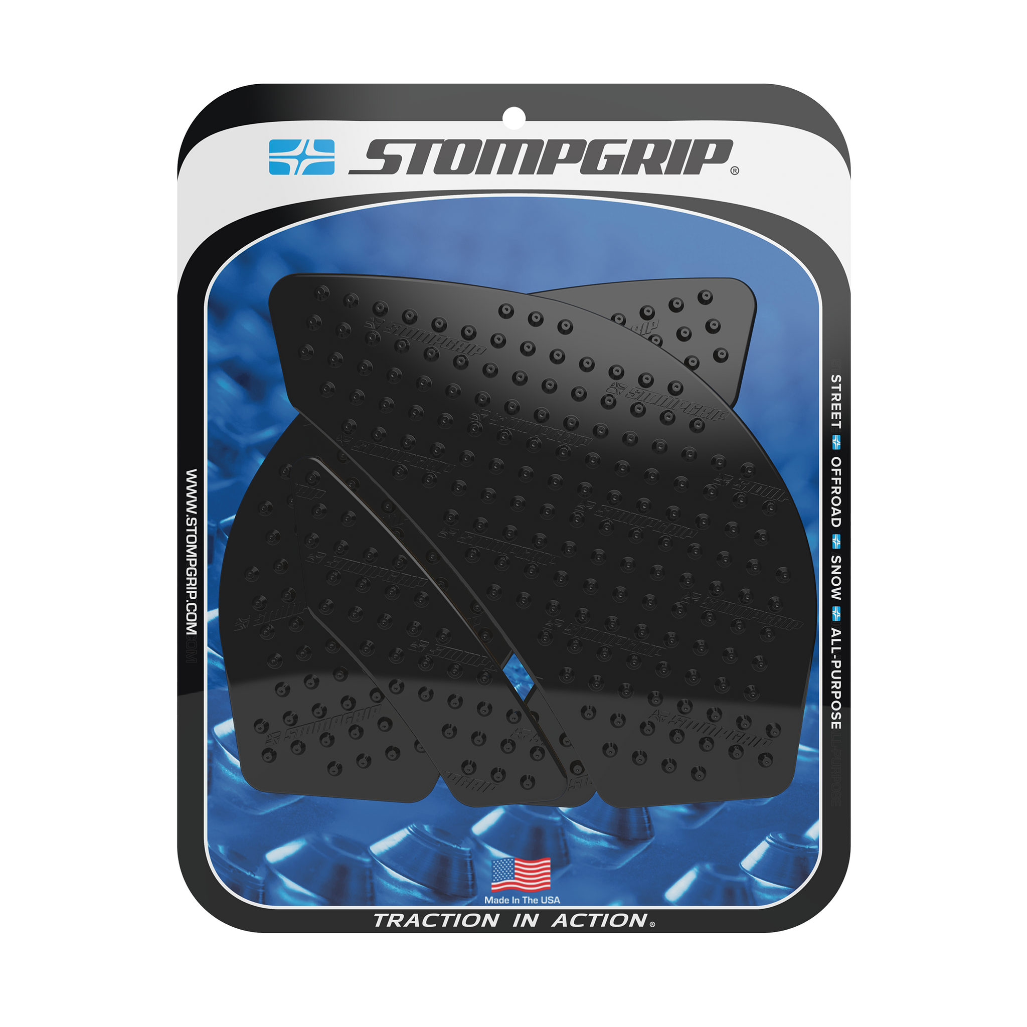 Stompgrip - Kawasaki Ninja ZX-6R 09-26 Tank Grips (0037) Stompgrip - Kawasaki Ninja ZX-6R 09-26 Tank Grips (0037)
