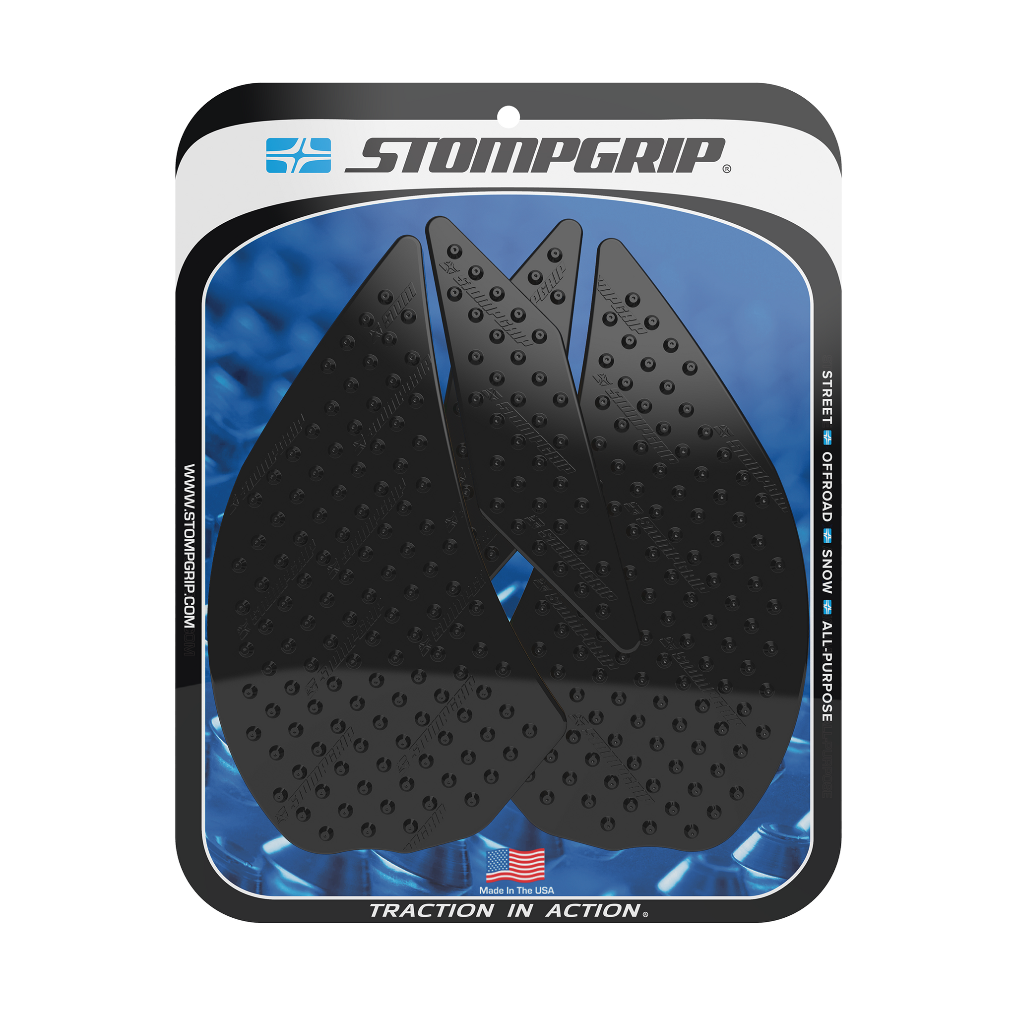Stompgrip - Kawasaki Z1000/ABS 10-16 Tank Grips (0038) Stompgrip - Kawasaki Z1000/ABS 10-16 Tank Grips (0038)