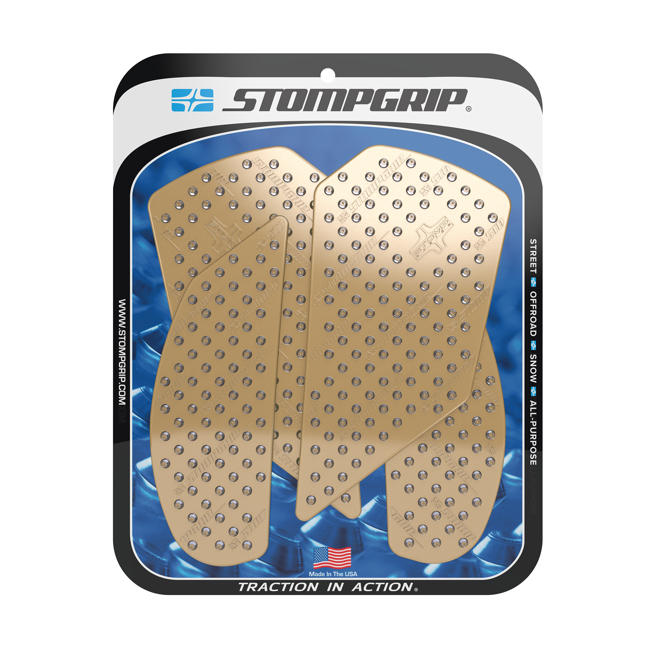 Stompgrip - Kawasaki Ninja ZX-10R 11-25 Tank Grips (0040)