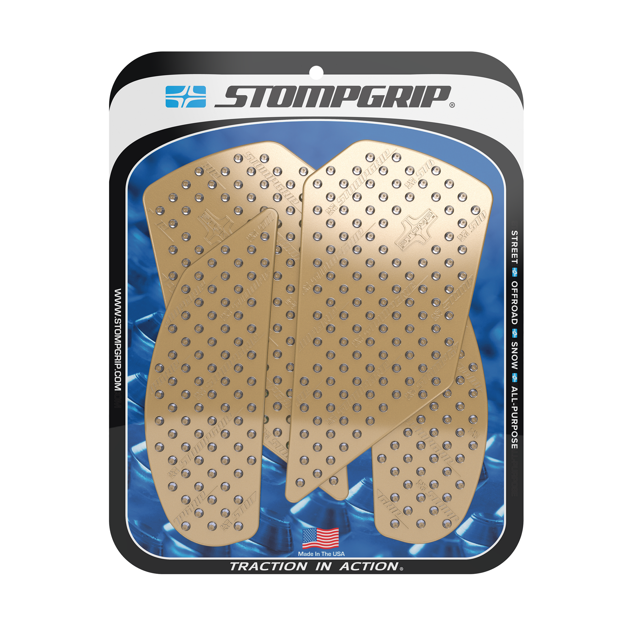Stompgrip - Kawasaki Ninja ZX-10R 11-26 Tank Grips (0040) Stompgrip - Kawasaki Ninja ZX-10R 11-26 Tank Grips (0040)