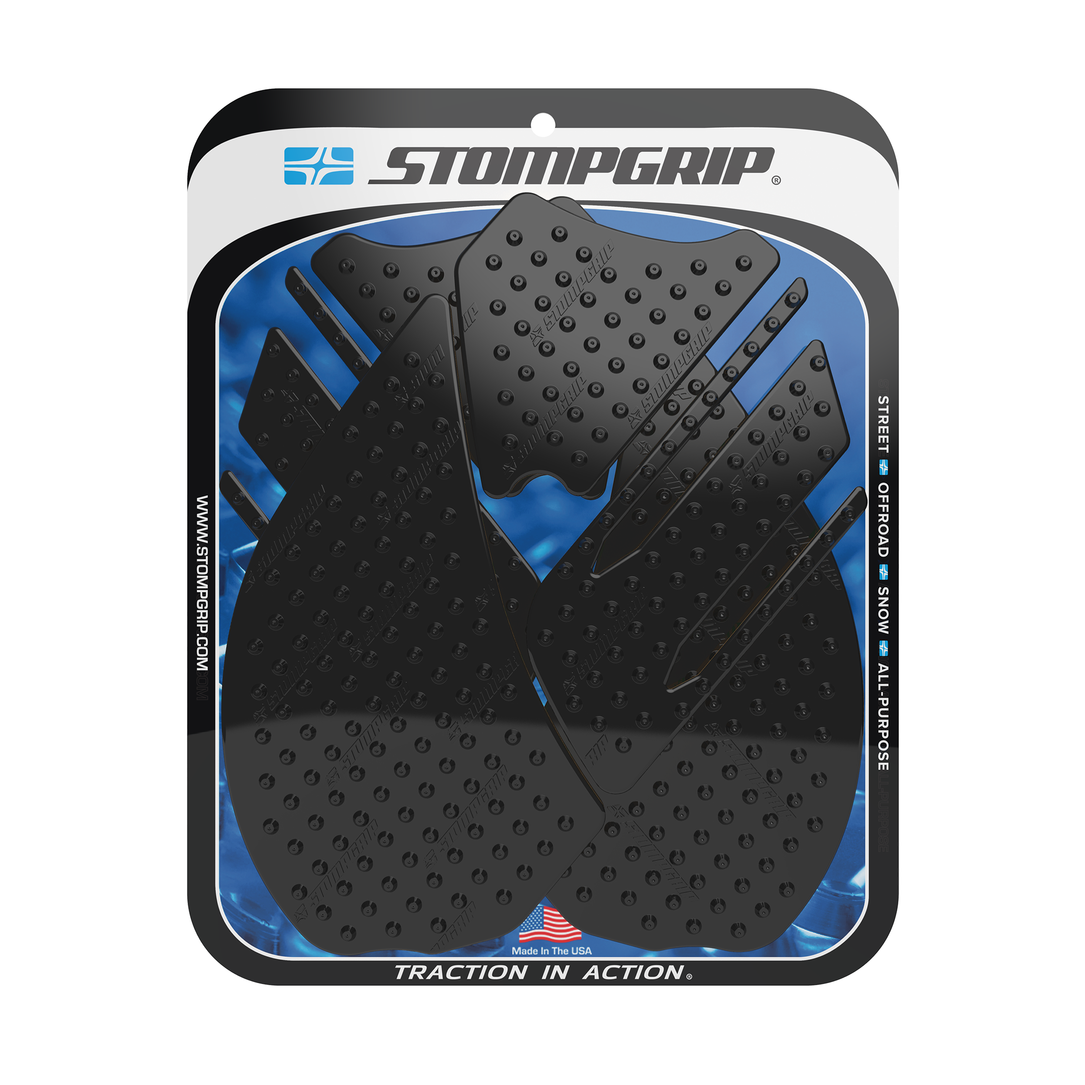 Stompgrip - Kawasaki Ninja ZX-14 12-25 Tank Grips (0042)