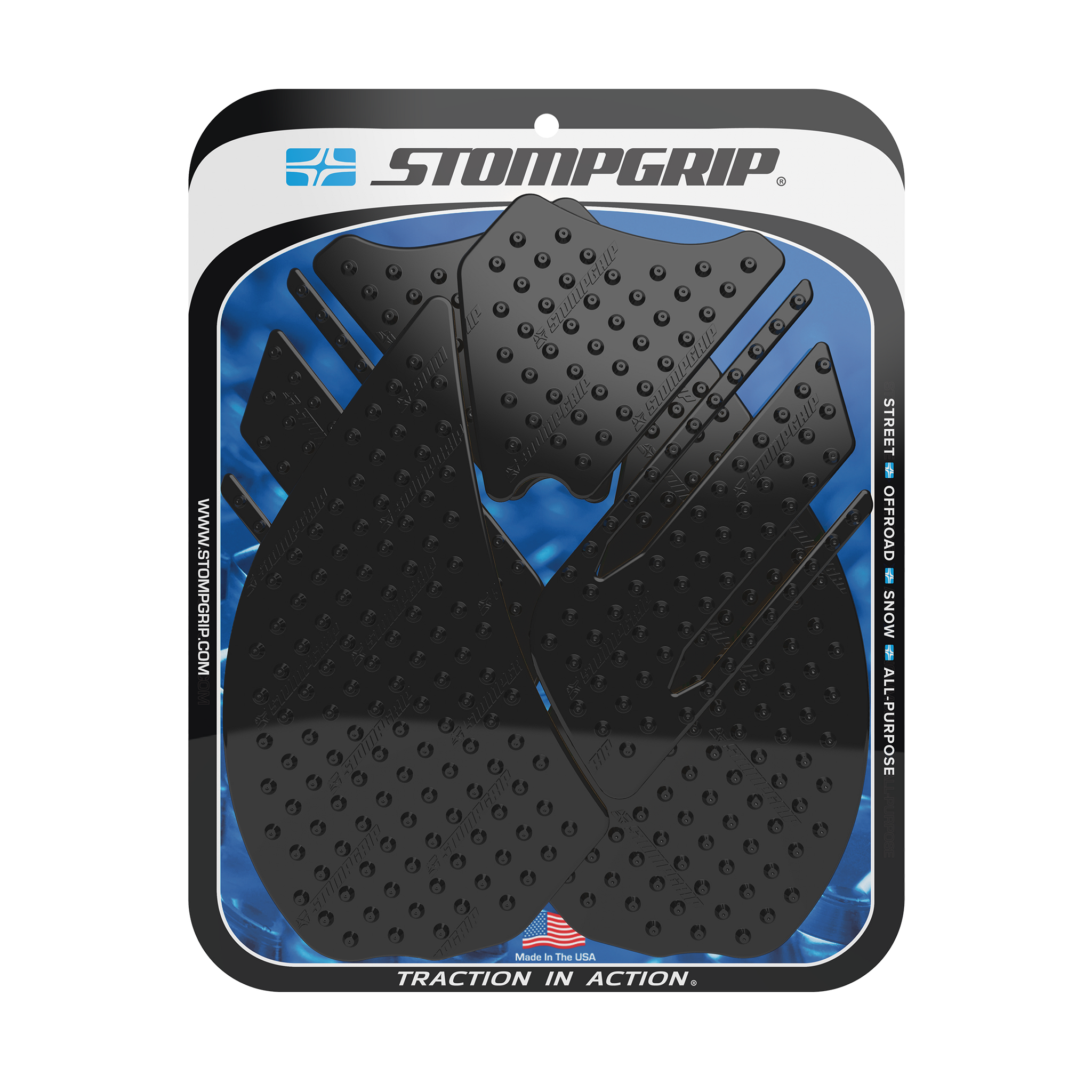 Stompgrip - Kawasaki Ninja ZX-14 12-25 Tank Grips (0042) Stompgrip - Kawasaki Ninja ZX-14 12-25 Tank Grips (0042)