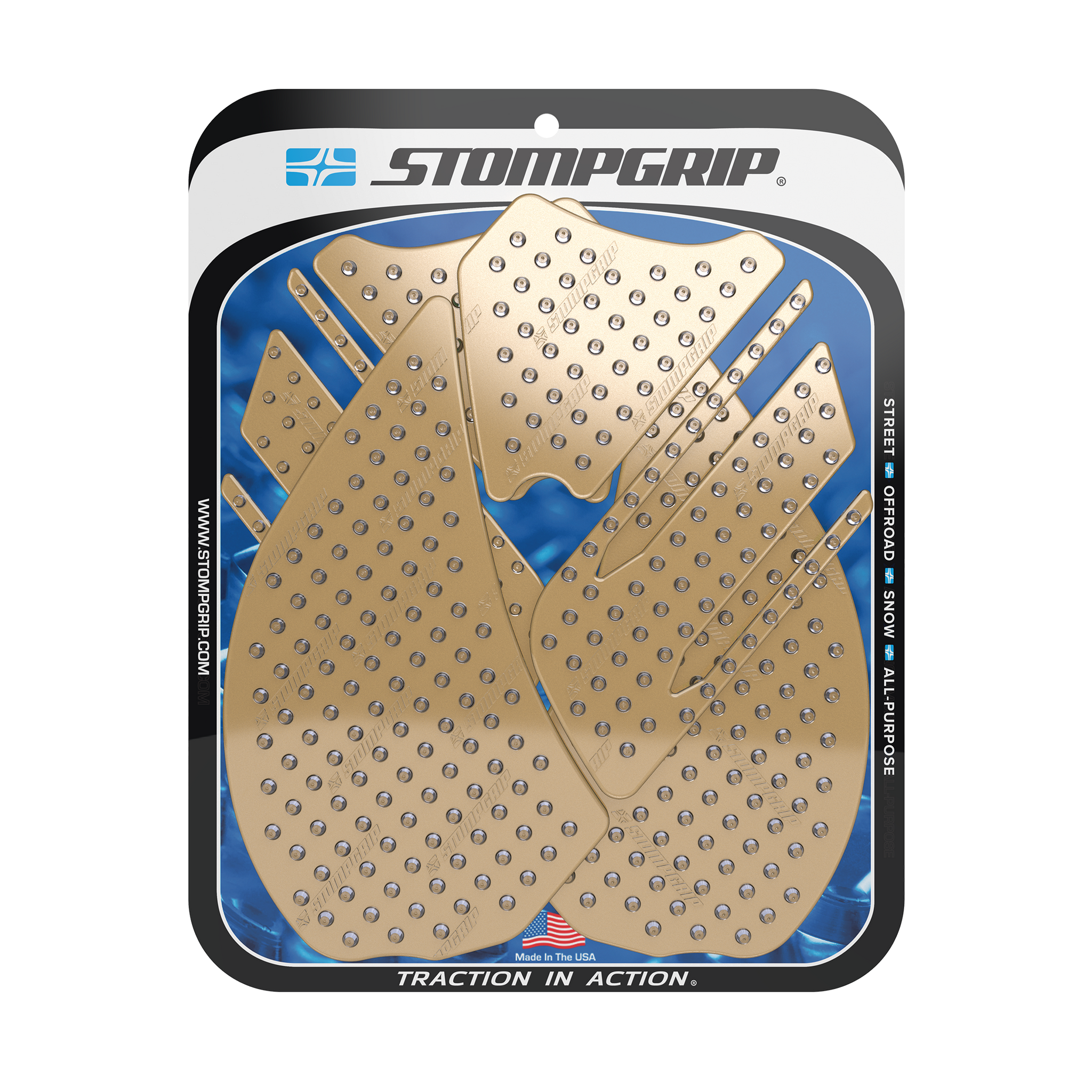 Stompgrip - Kawasaki Ninja ZX-14 12-25 Tank Grips (0042) Stompgrip - Kawasaki Ninja ZX-14 12-25 Tank Grips (0042)