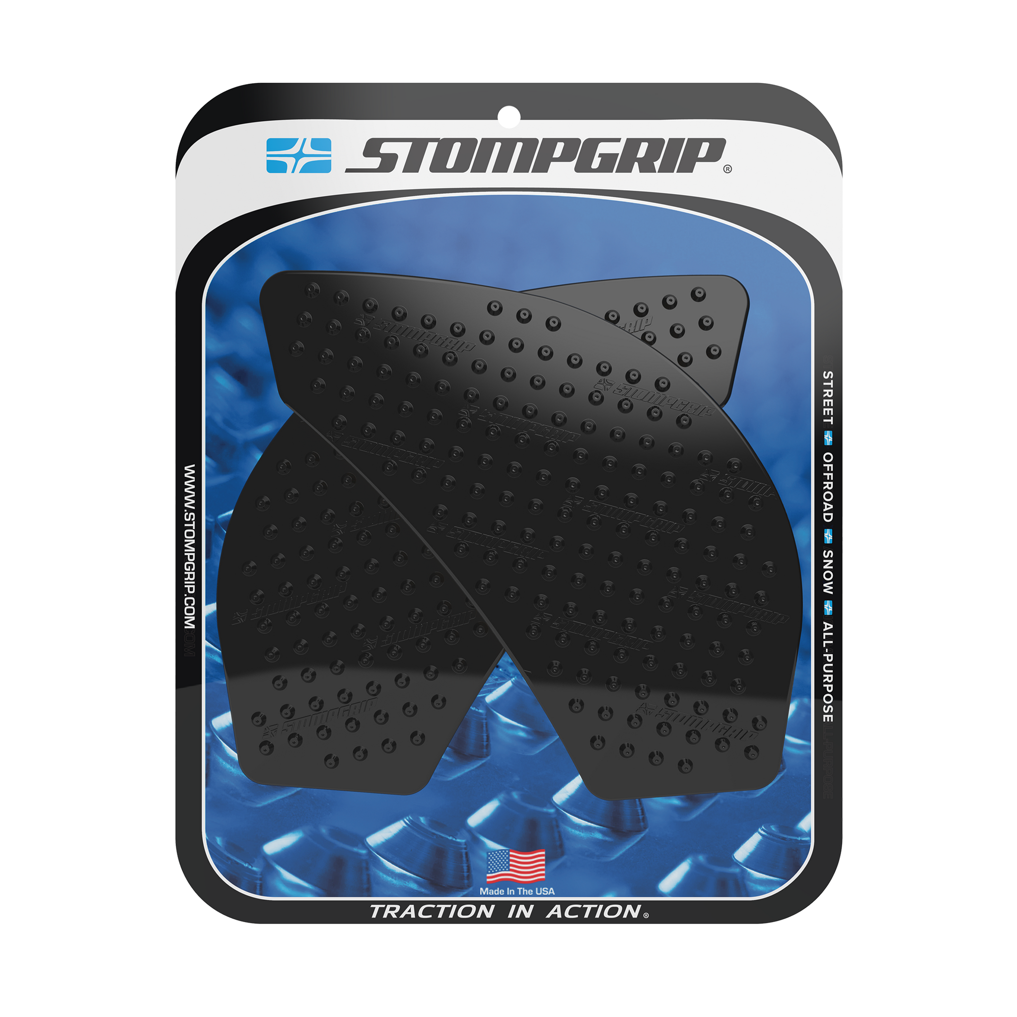 Stompgrip - Kawasaki Ninja 650 / ER-6F / ER-6N 12-16 Tank Grips (0044) Stompgrip - Kawasaki Ninja 650 / ER-6F / ER-6N 12-16 Tank Grips (0044)
