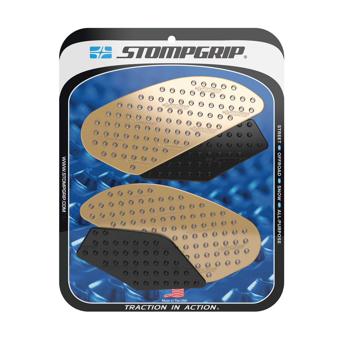 Stompgrip - Honda Interceptor / VFR800F 14-15 Tank Grips (0097)