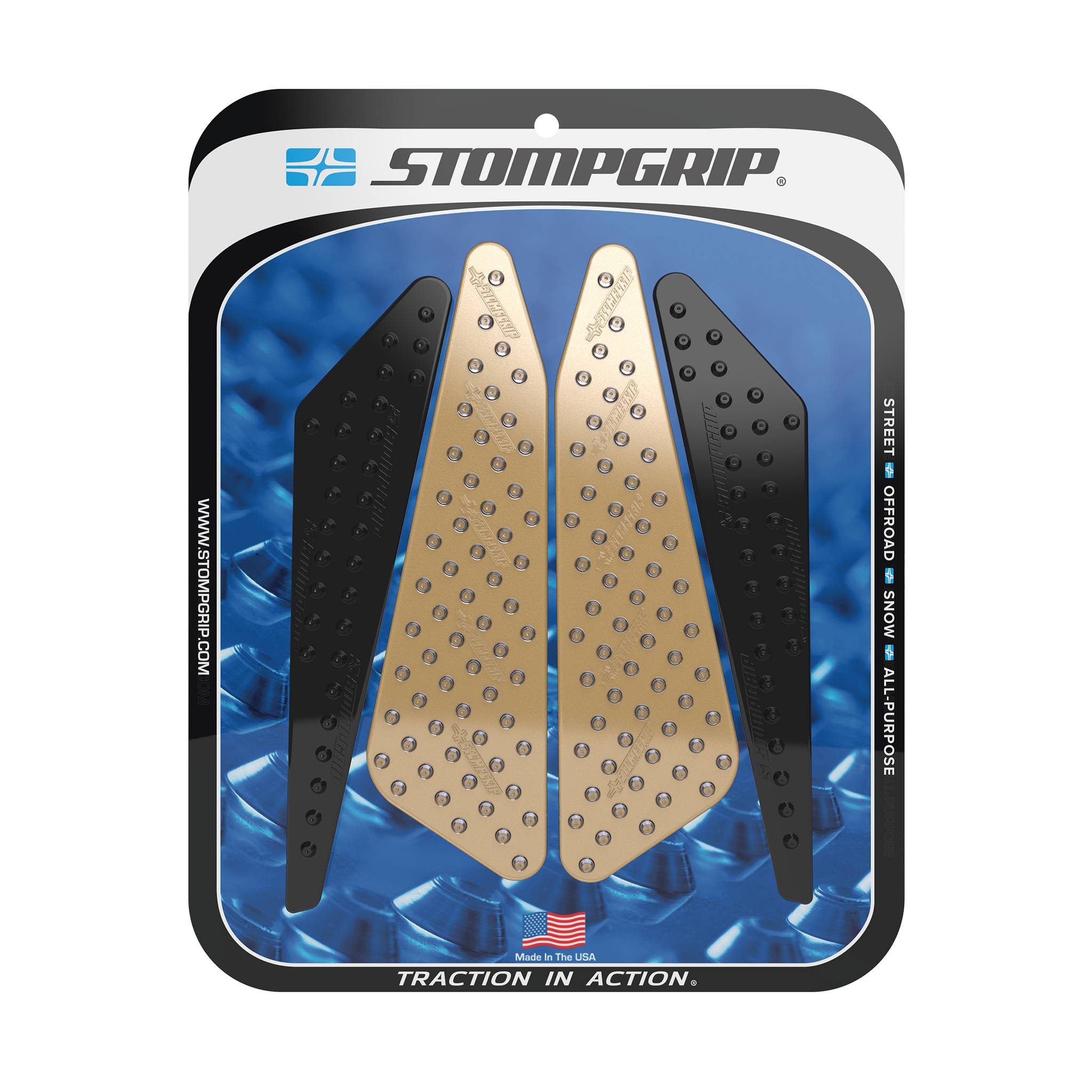 Stompgrip - Yamaha FZ-07 / MT-07 15-17 Tank Grips (0098) Stompgrip - Yamaha FZ-07 / MT-07 15-17 Tank Grips (0098)