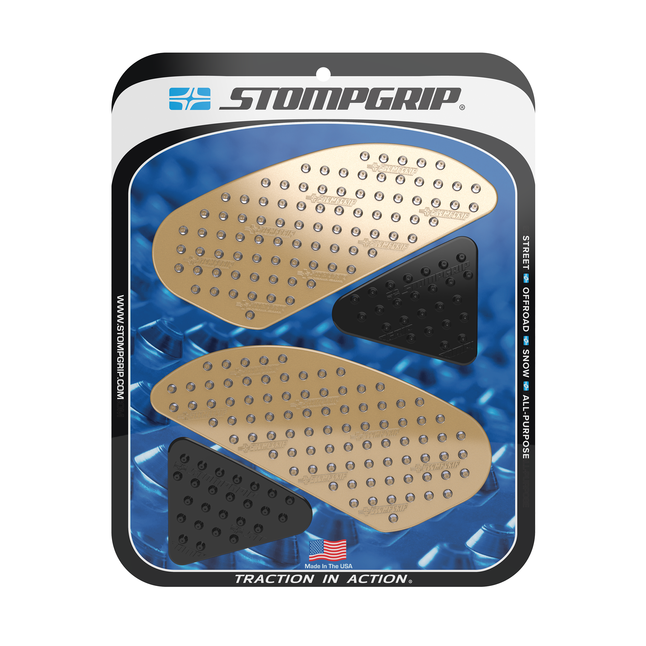 Stompgrip - Honda CBR250R / CBR300R 15-25 Tank Grips (0100)