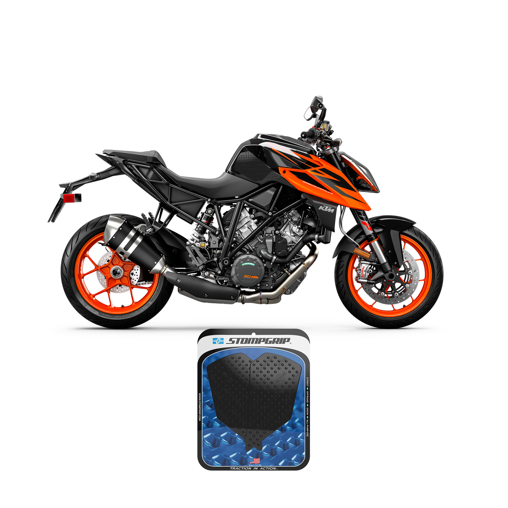 Stompgrip - KTM 1290 Superduke R 14-19 Tank Grips (0102) Stompgrip - KTM 1290 Superduke R 14-19 Tank Grips (0102)