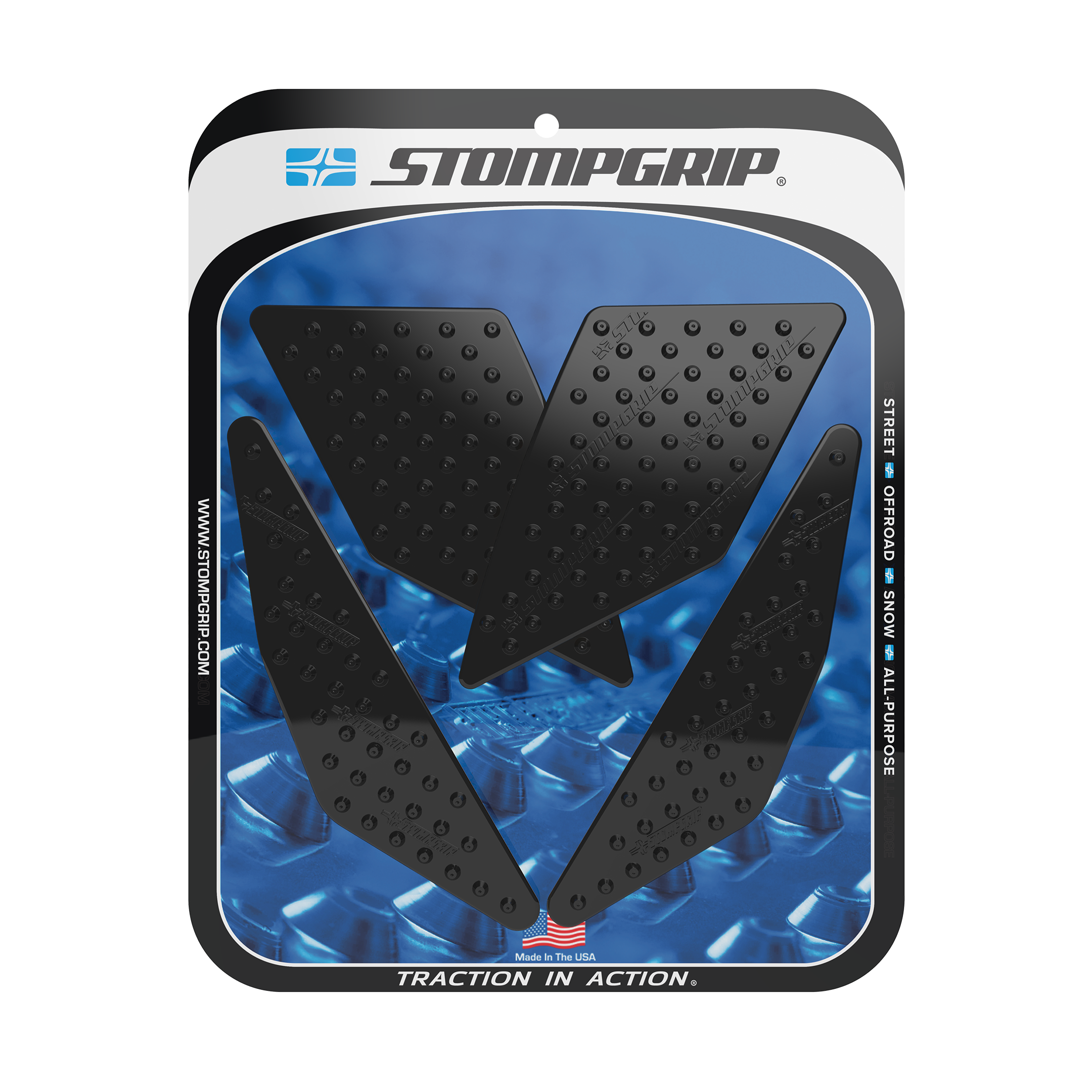 Stompgrip - Yamaha FJ-09 / MT-09 Tracer 15-17 Tank Grips (0103) Stompgrip - Yamaha FJ-09 / MT-09 Tracer 15-17 Tank Grips (0103)