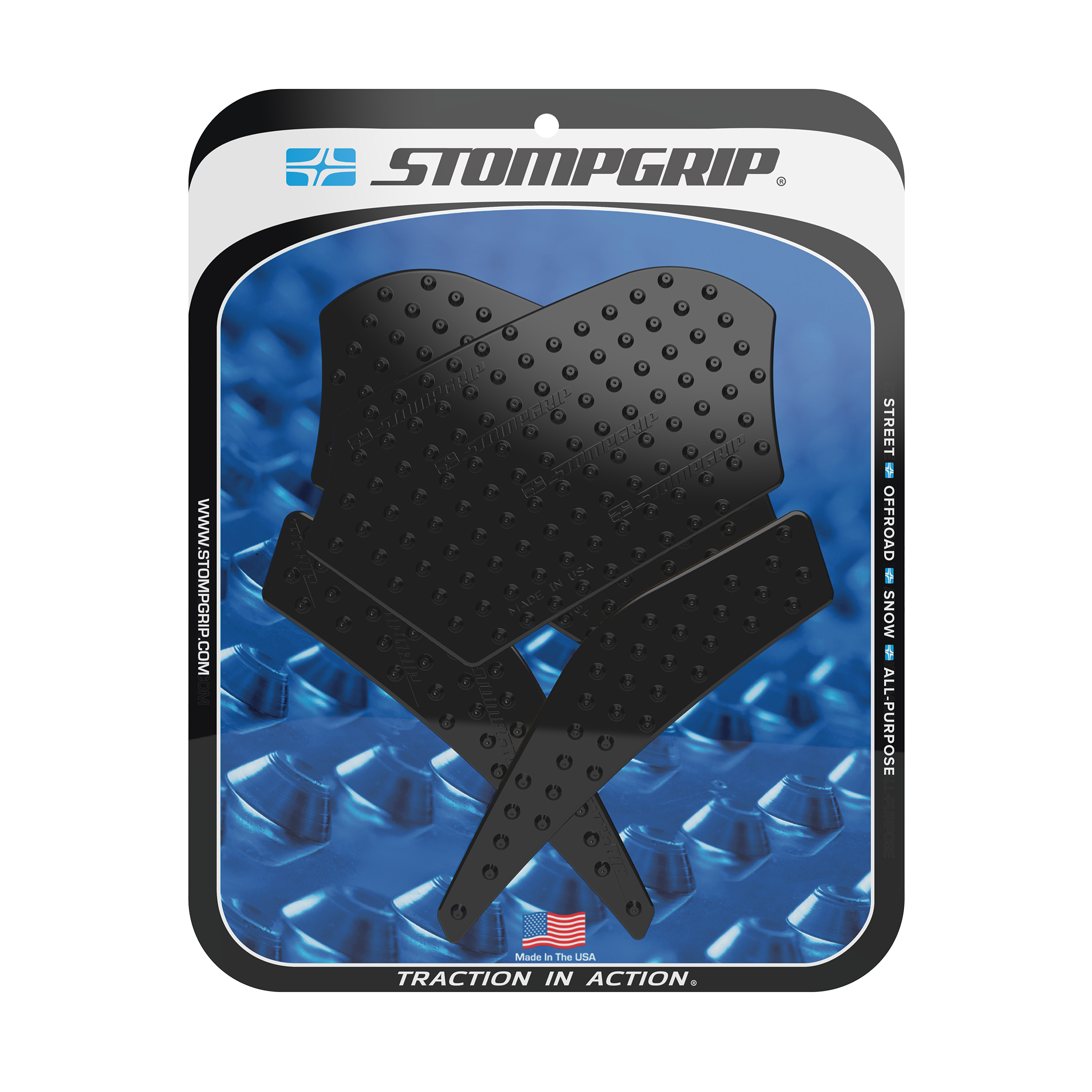 Stompgrip - Kawasaki Versys 650 15-21 Tank Grips (0109)