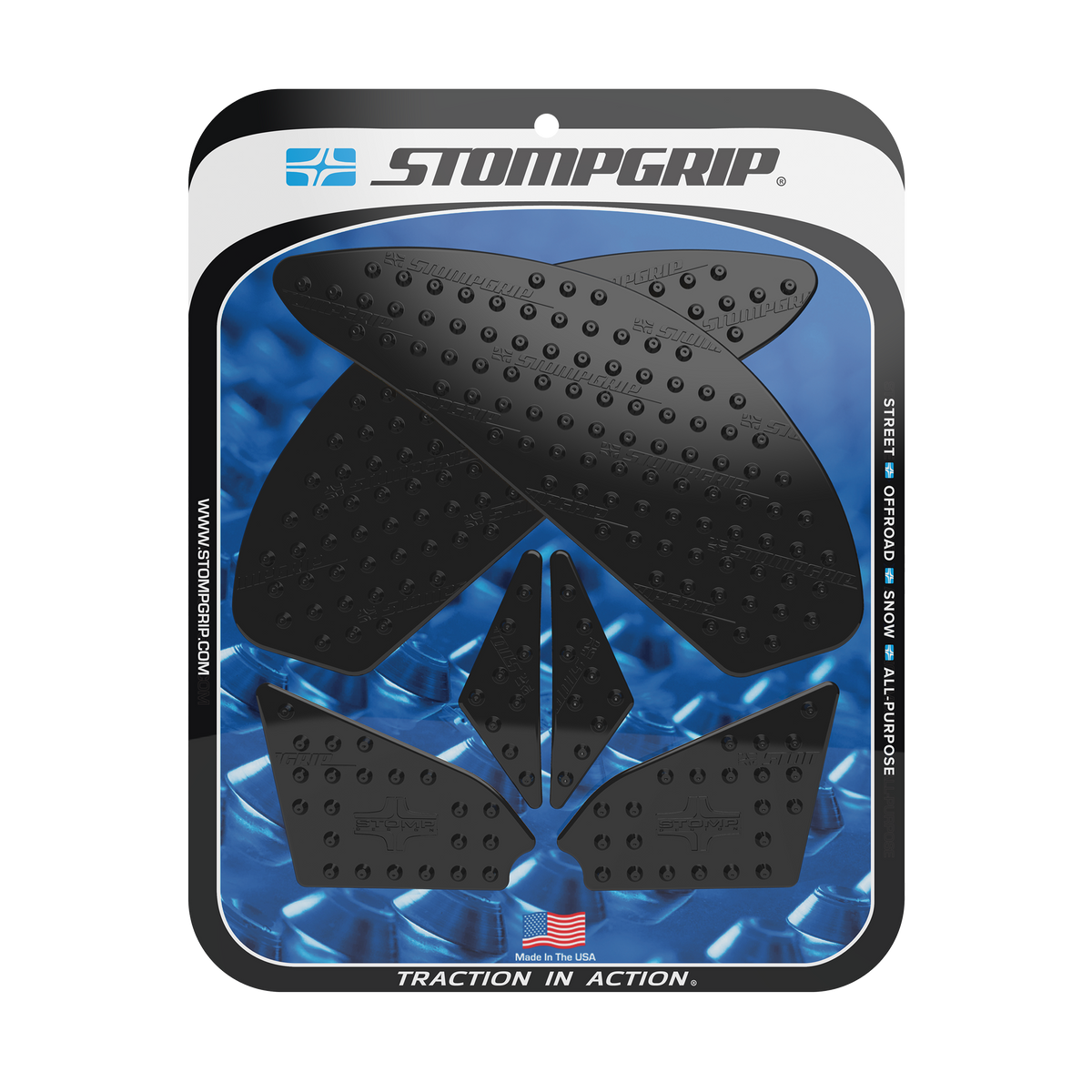 Stompgrip - Suzuki GSR750 / GSX-S750 12-16 Tank Grips (0110)