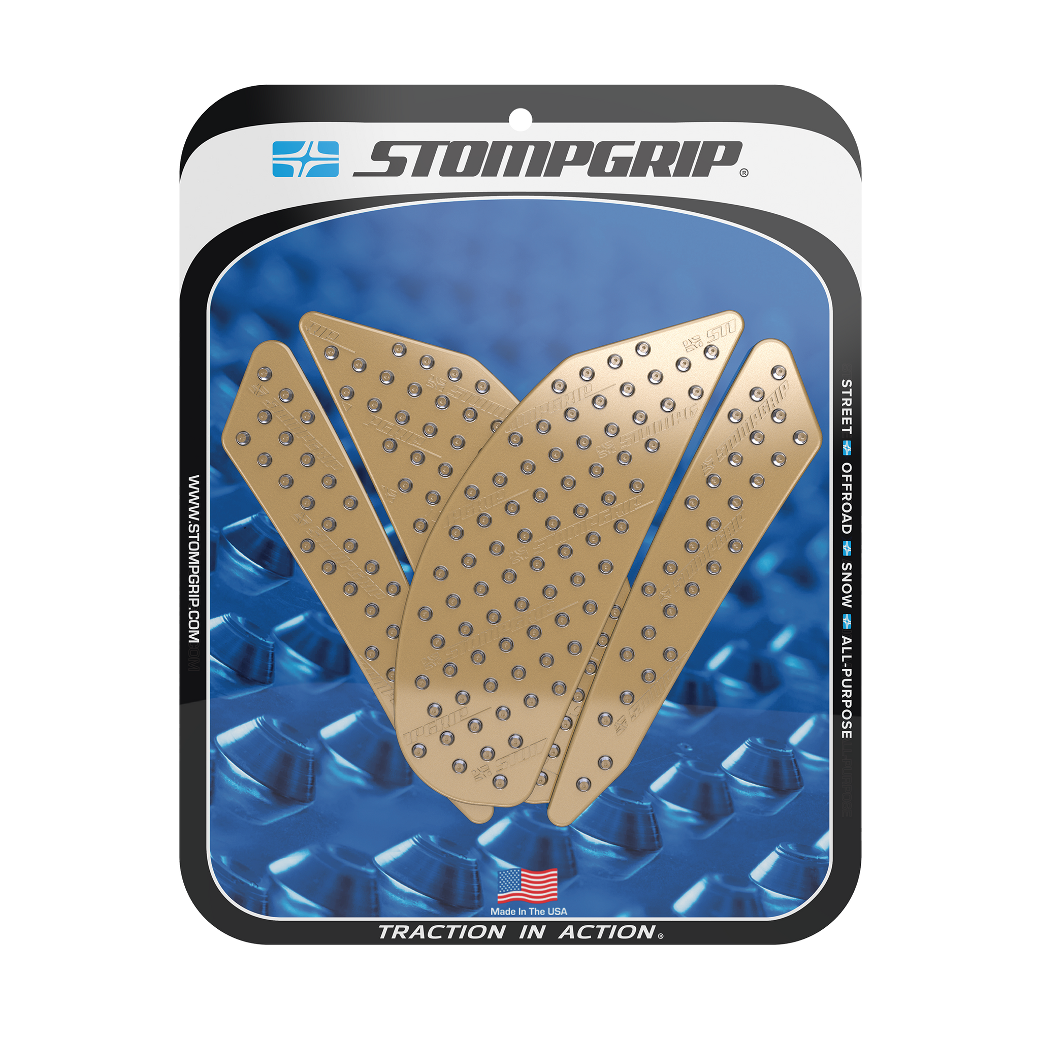 Stompgrip - Kawasaki Z800 13-16 Tank Grips (0117) Stompgrip - Kawasaki Z800 13-16 Tank Grips (0117)