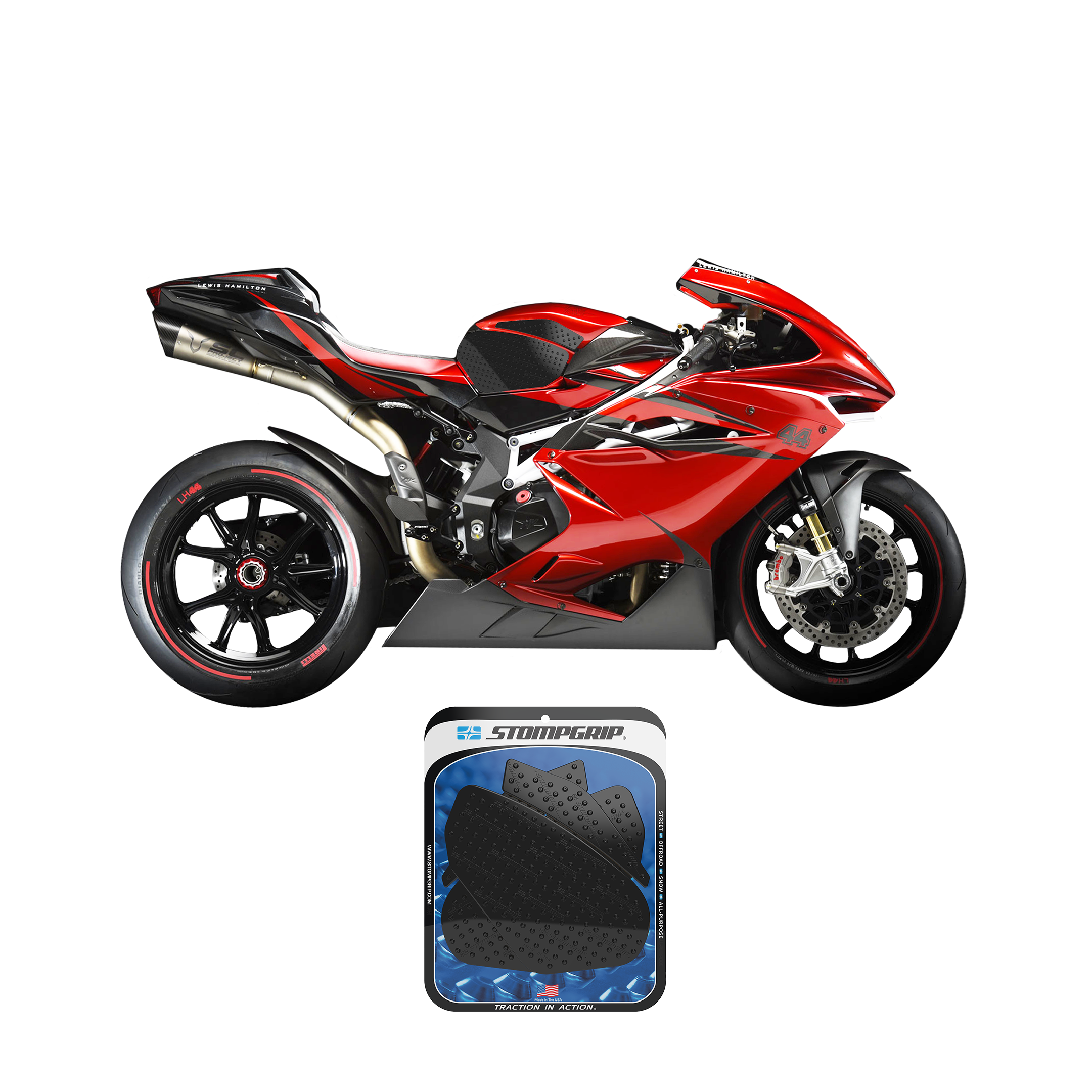 Stompgrip - MV Agusta F4 06-18 Tank Grips (0119)