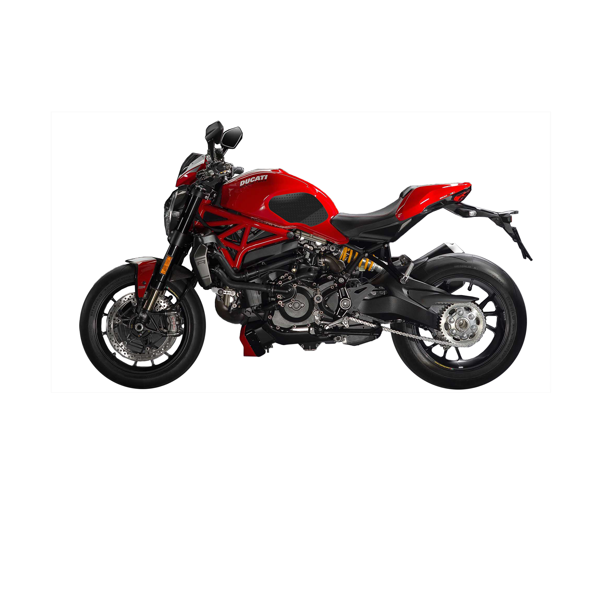 Stompgrip - Ducati Monster 14-20 Tank Grips (0124) Stompgrip - Ducati Monster 14-20 Tank Grips (0124)