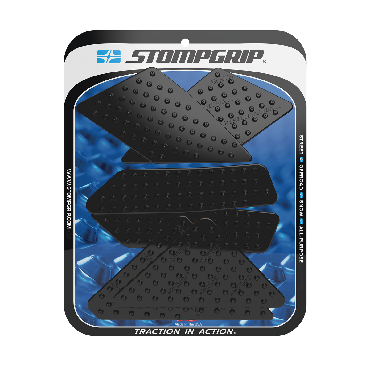 Stompgrip - Suzuki DR200S 15-20 Tank Grips (0133)