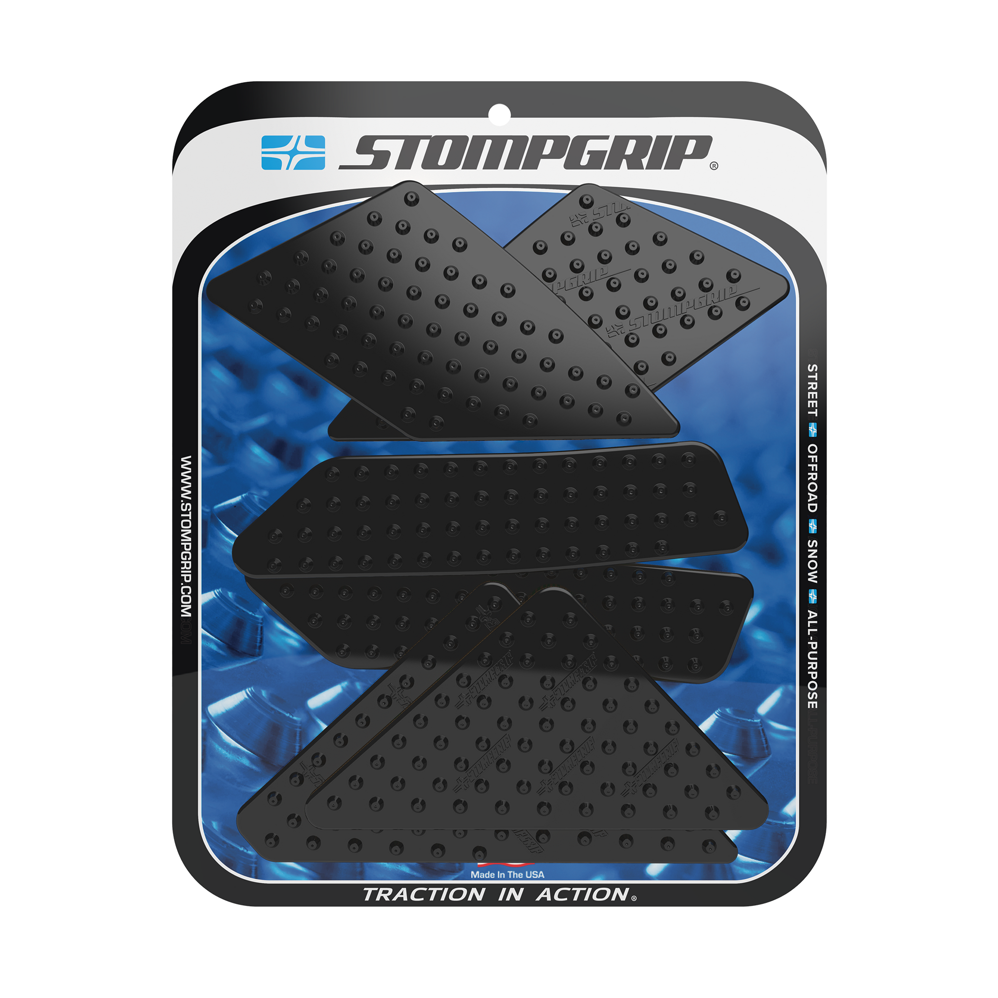 Stompgrip - Suzuki DR200S 15-20 Tank Grips (0133) Stompgrip - Suzuki DR200S 15-20 Tank Grips (0133)