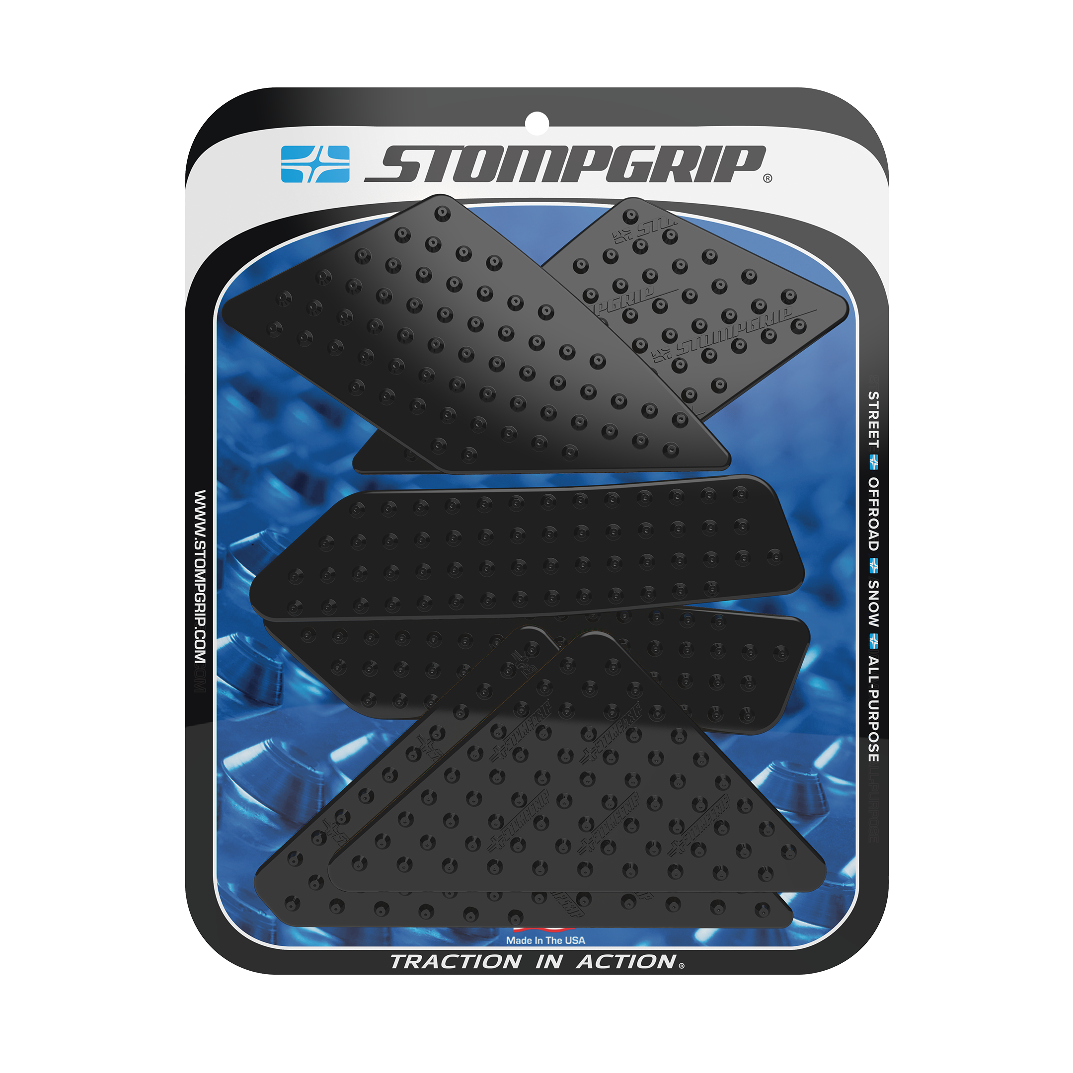 Stompgrip - Suzuki DR200S 15-20 Tank Grips (0133)