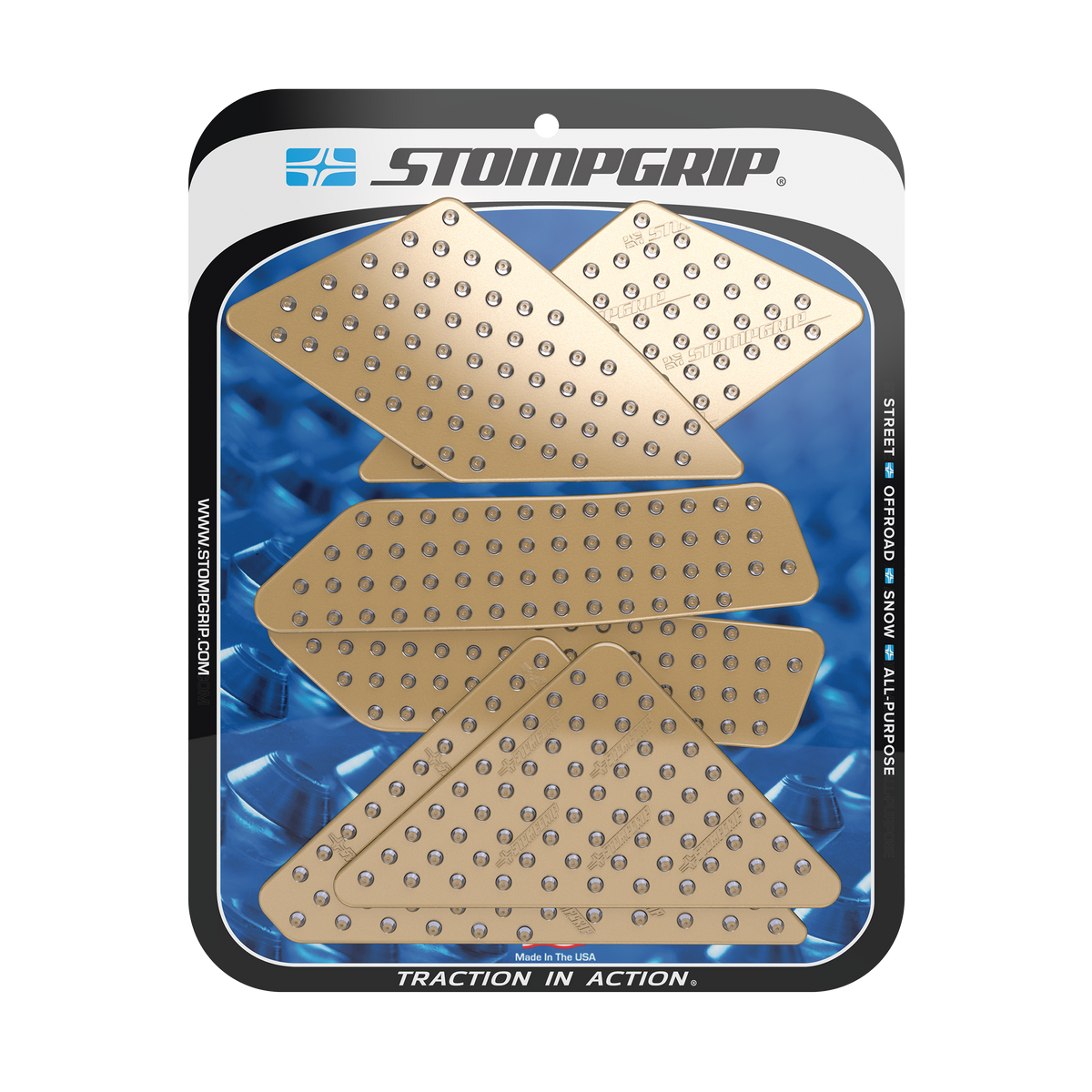 Stompgrip - Suzuki DR200S 15-20 Tank Grips (0133)