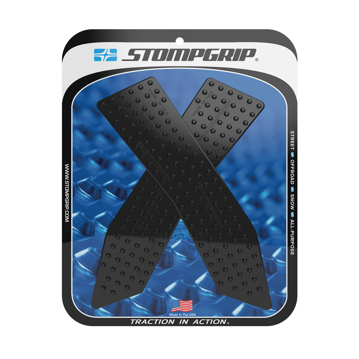 Stompgrip - Honda VFR1200X 10-17 Tank Grips (0135-1)