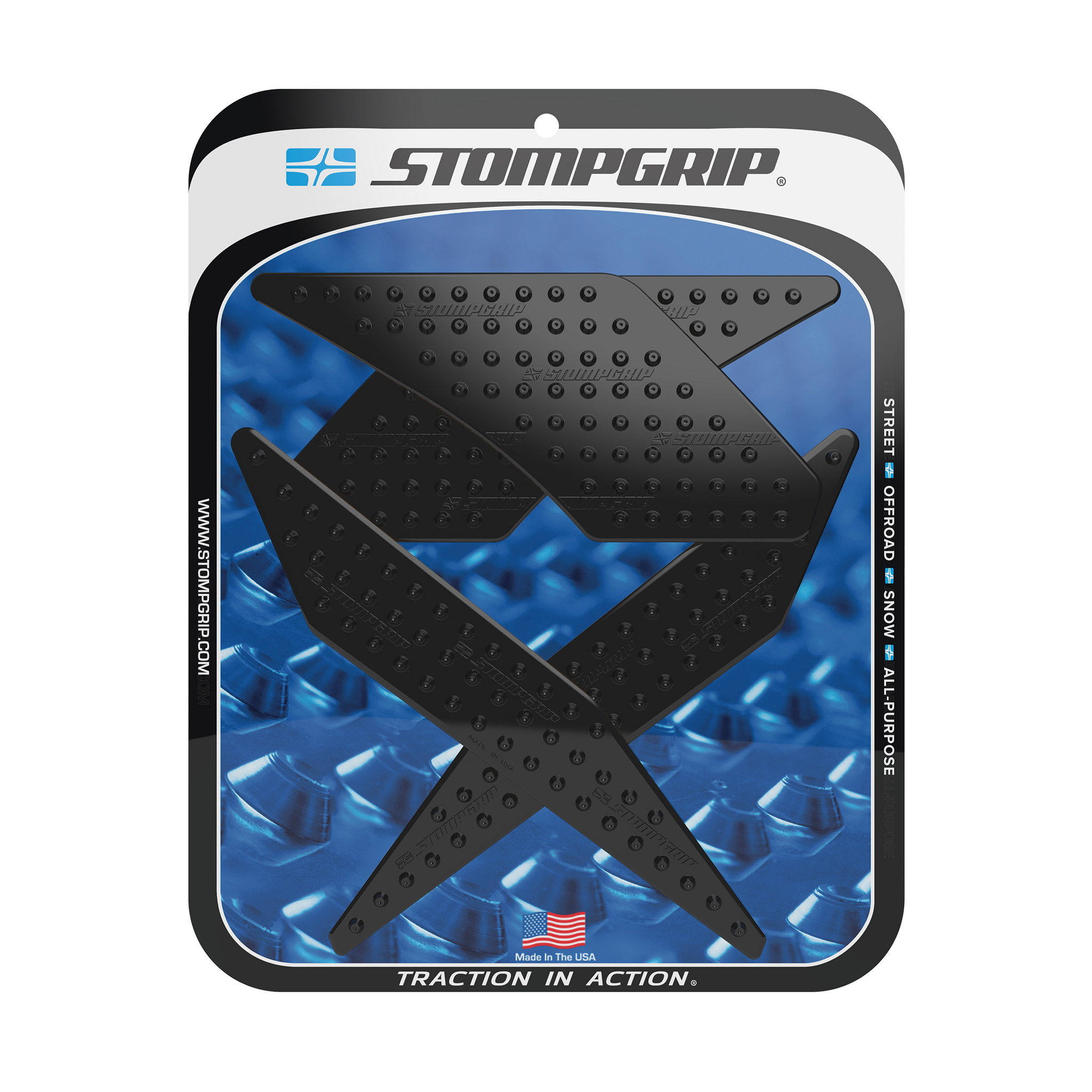 Stompgrip - Kawasaki Z125 Pro 17-24 Tank Grips (0137) Stompgrip - Kawasaki Z125 Pro 17-24 Tank Grips (0137)
