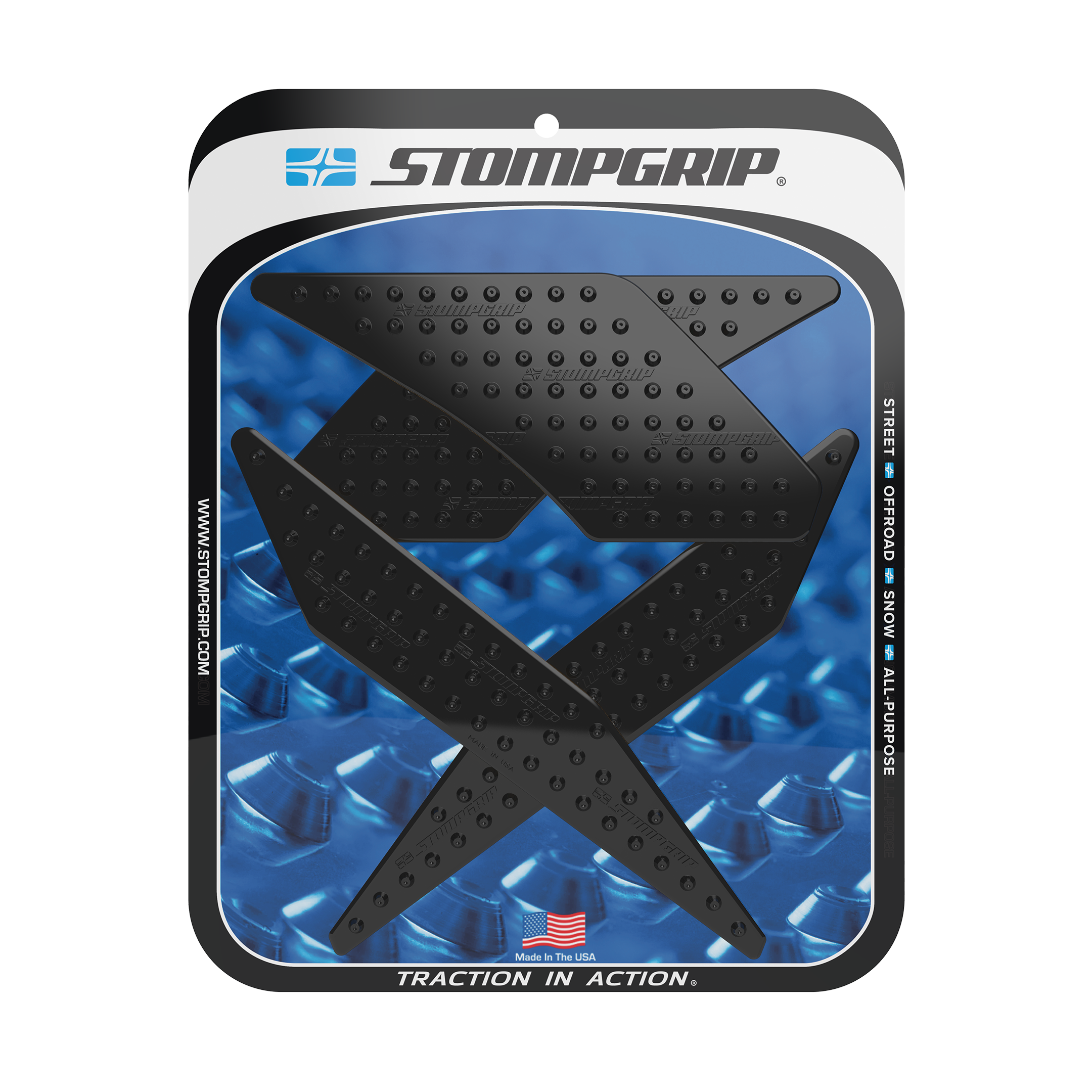 Stompgrip - Kawasaki Z125 Pro 17-24 Tank Grips (0137)