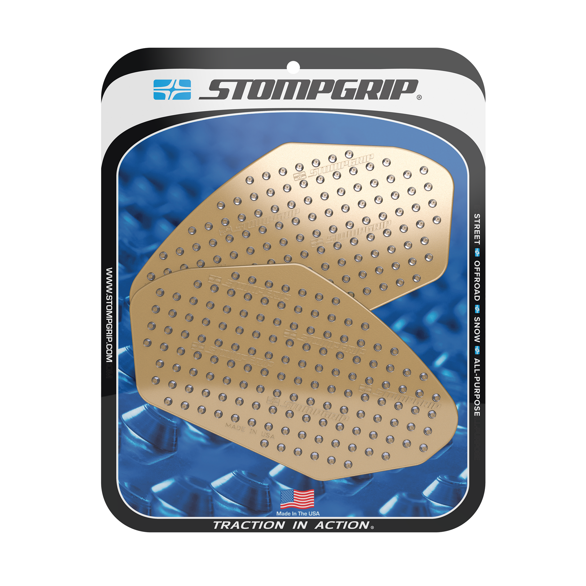 Stompgrip - Kawasaki Ninja 650 / Z400 / Z650 17-26 Tank Grips (0140) Stompgrip - Kawasaki Ninja 650 / Z400 / Z650 17-26 Tank Grips (0140)