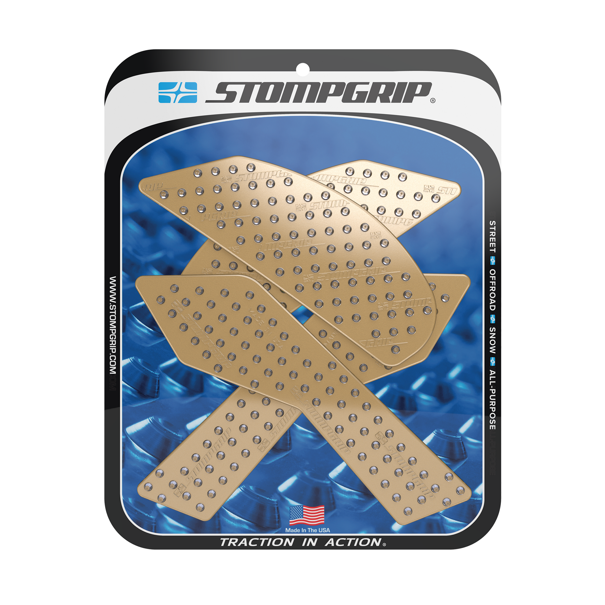 Stompgrip - Kawasaki Z900 ABS 17-24 Tank Grips (0144) Stompgrip - Kawasaki Z900 ABS 17-24 Tank Grips (0144)