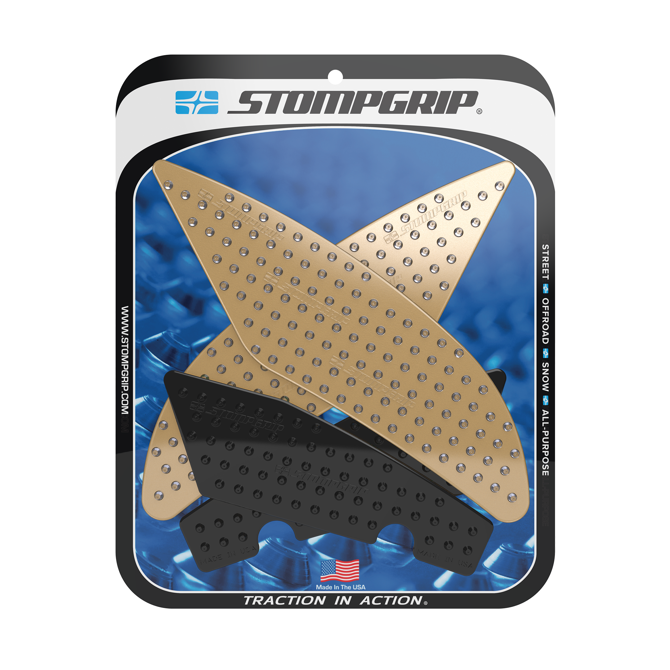 Stompgrip - Yamaha YZF-R6 17-25 Tank Grips (0145)