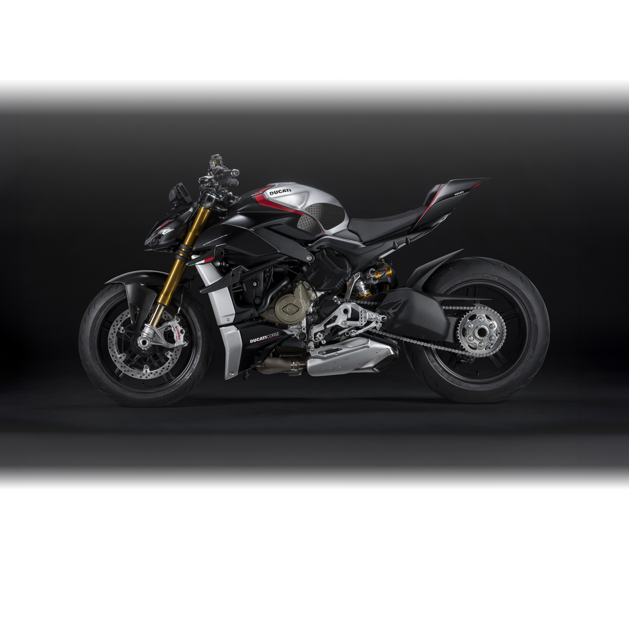 Stompgrip - Ducati Streetfighter V4 20-22 Tank Grips (0148-1)