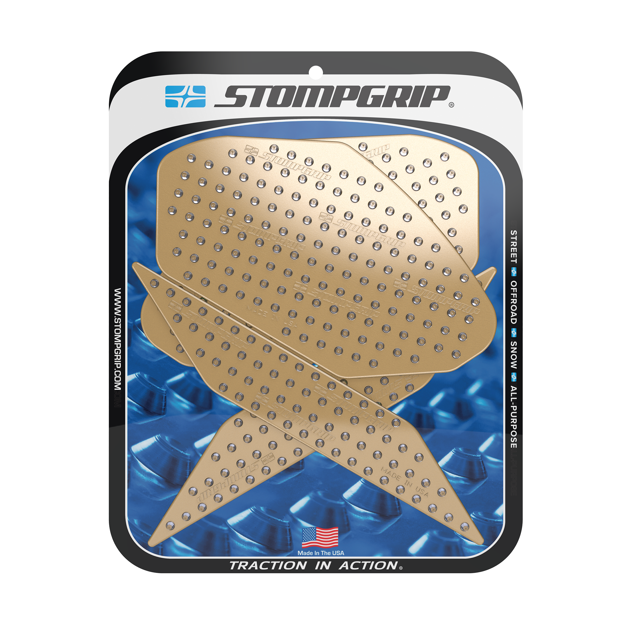 Stompgrip - Kawasaki Ninja 400 18-23 Tank Grips (0149)