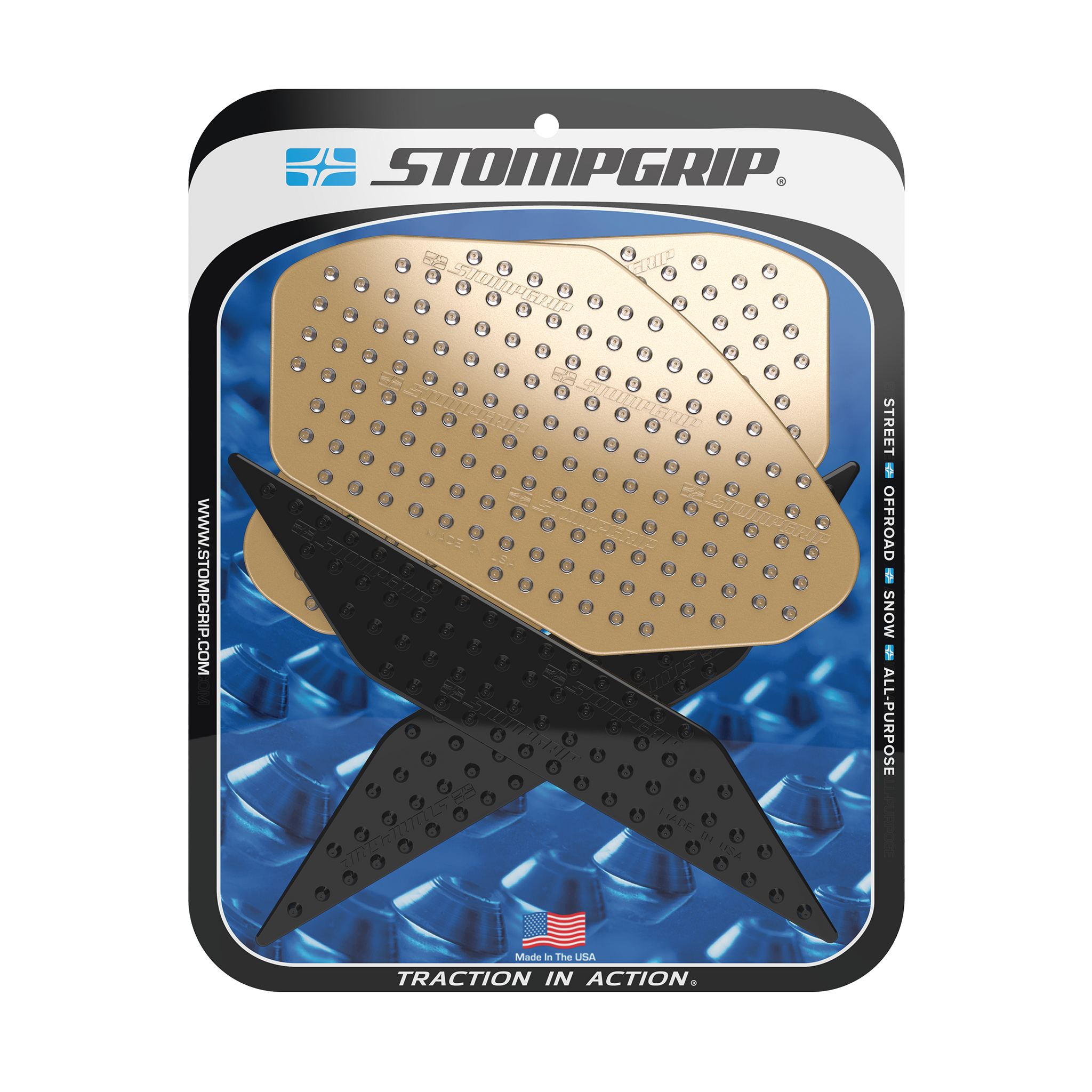 Stompgrip - Kawasaki Ninja 400 18-23 Tank Grips (0149) Stompgrip - Kawasaki Ninja 400 18-23 Tank Grips (0149)