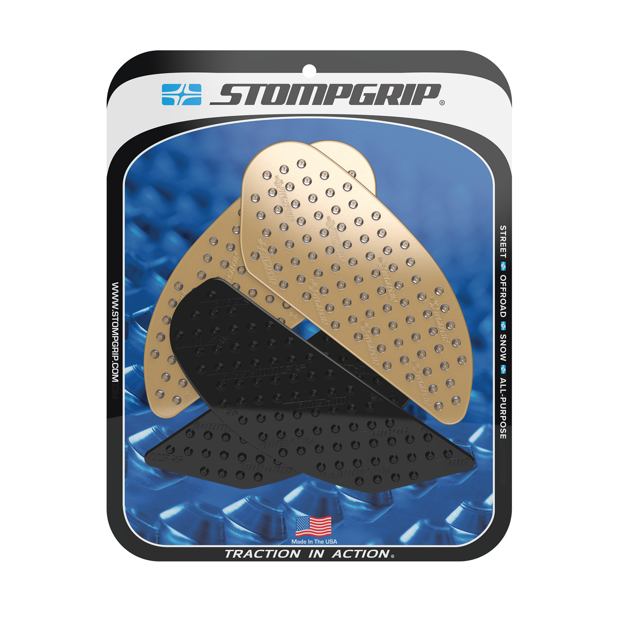 Stompgrip - Kawasaki Ninja H2 SX 18-26 Tank Grips (0150) Stompgrip - Kawasaki Ninja H2 SX 18-26 Tank Grips (0150)