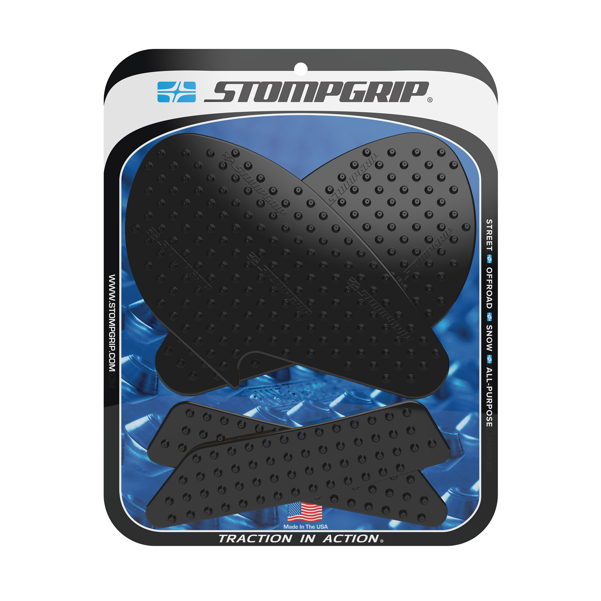 Stompgrip - Yamaha YZF-R3 19-25 Tank Grips (0163) Stompgrip - Yamaha YZF-R3 19-25 Tank Grips (0163)