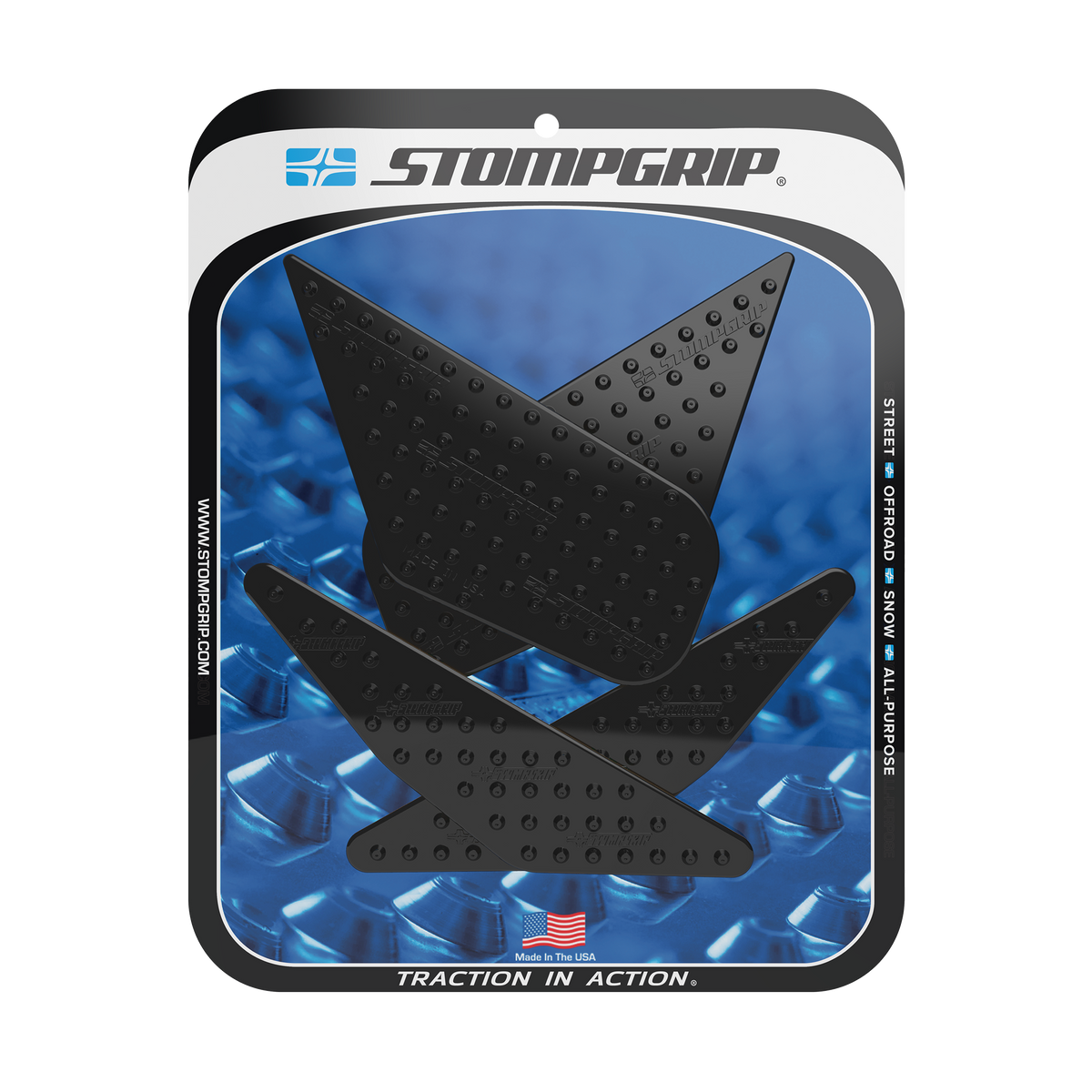 Stompgrip - Triumph Speed Triple R/RS/S 16-20 Tank Grips (0173)