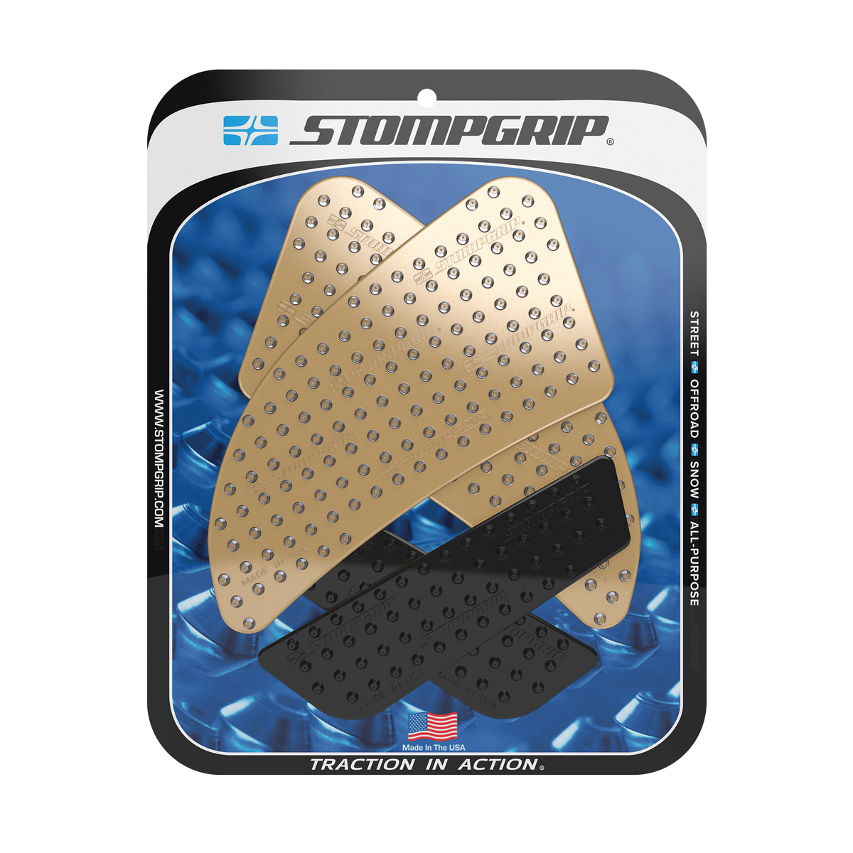 Stompgrip - Kawasaki Ninja 1100 SX / Z1100SX 25-26 Tank Grips (0178-1)